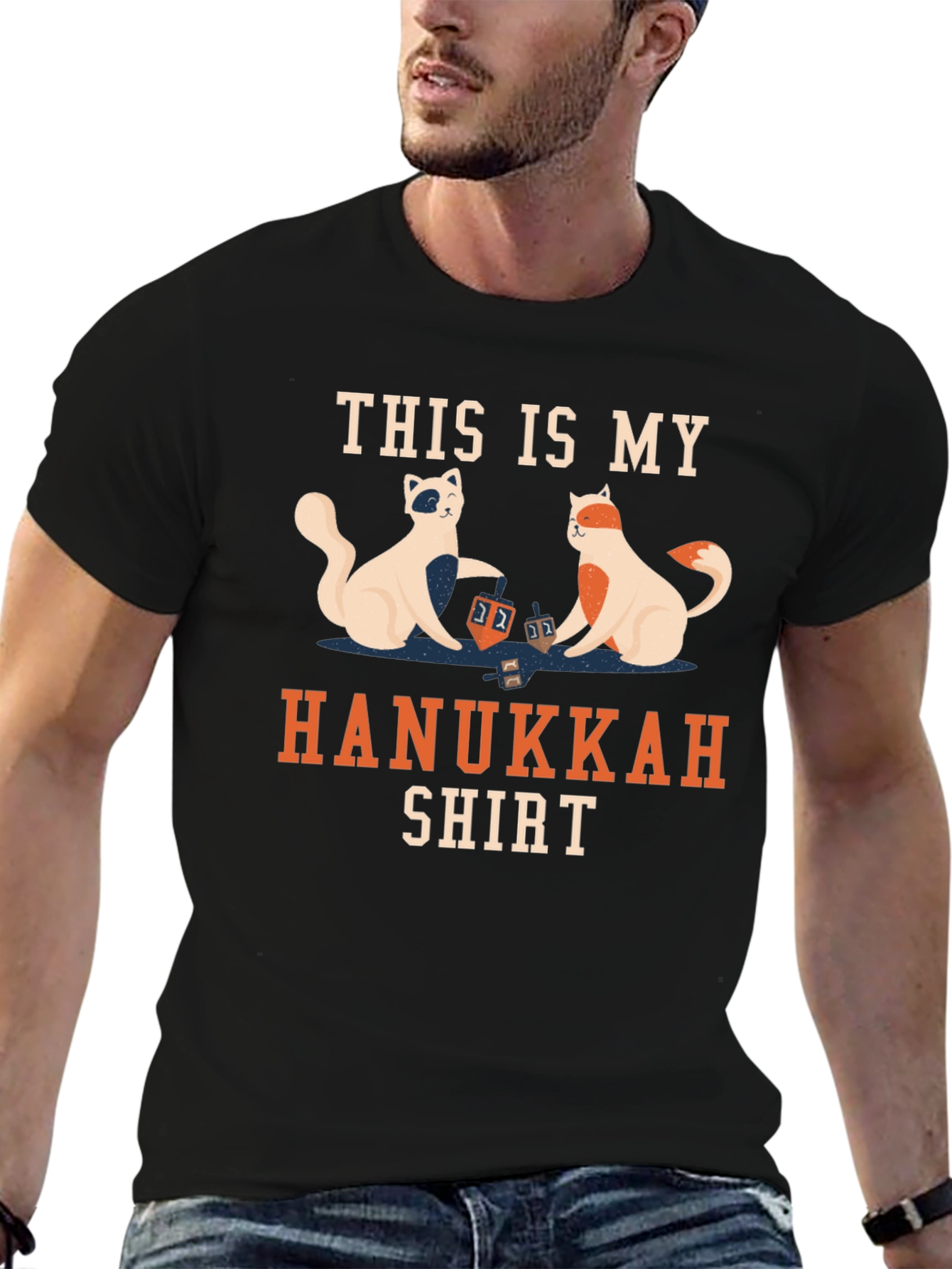 Hanukkah Cats T-Shirt