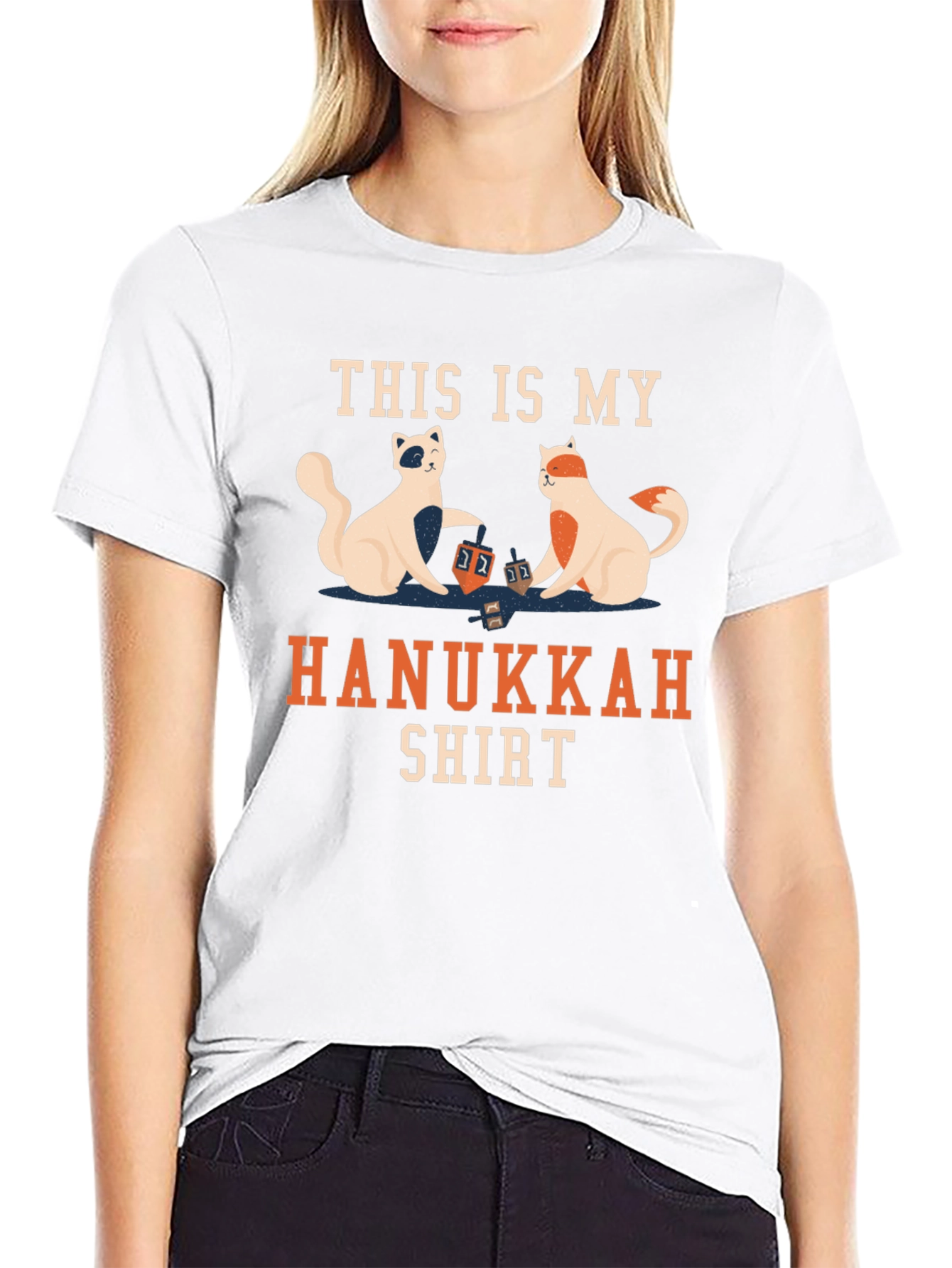 Hanukkah Cats T-Shirt