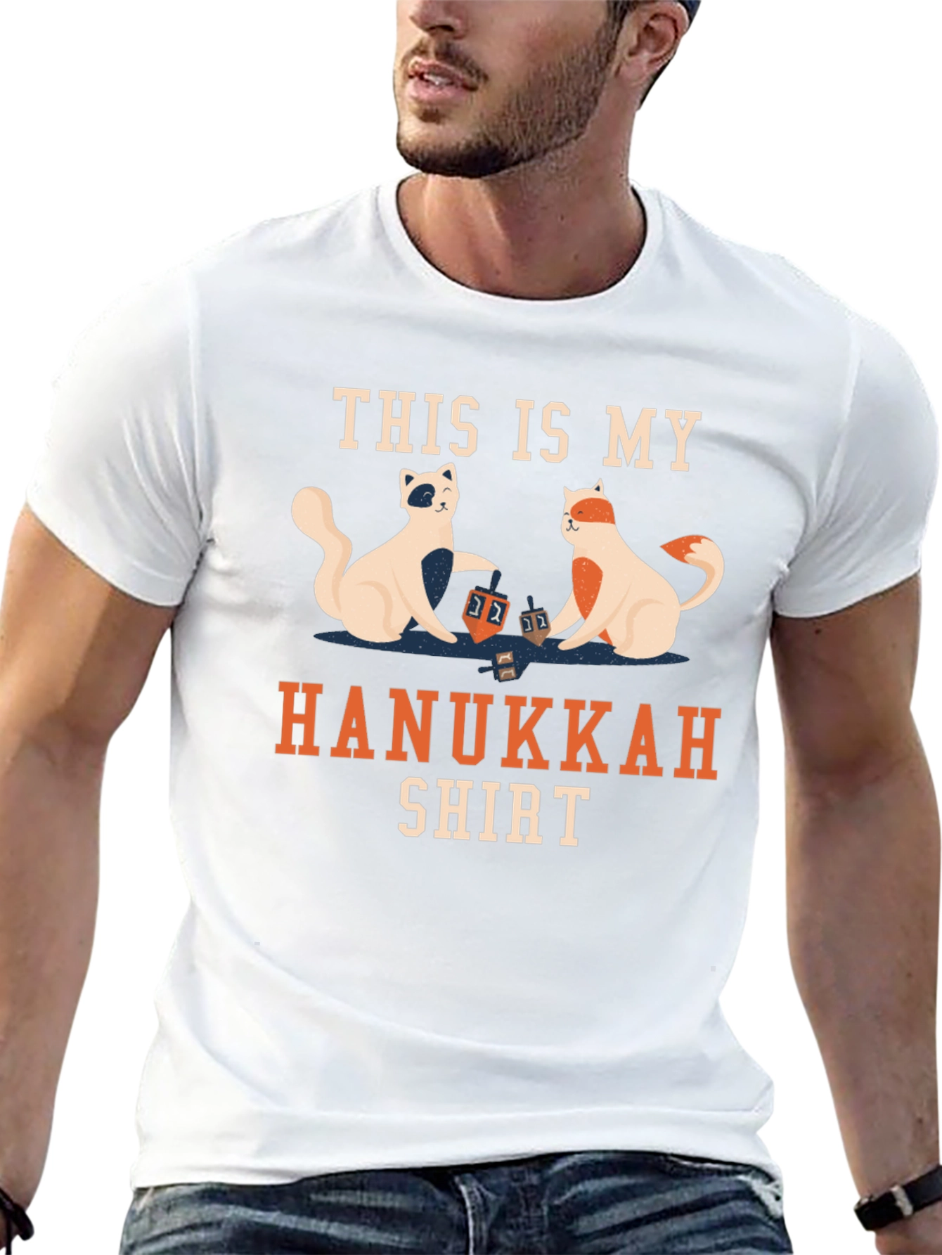 Hanukkah Cats T-Shirt