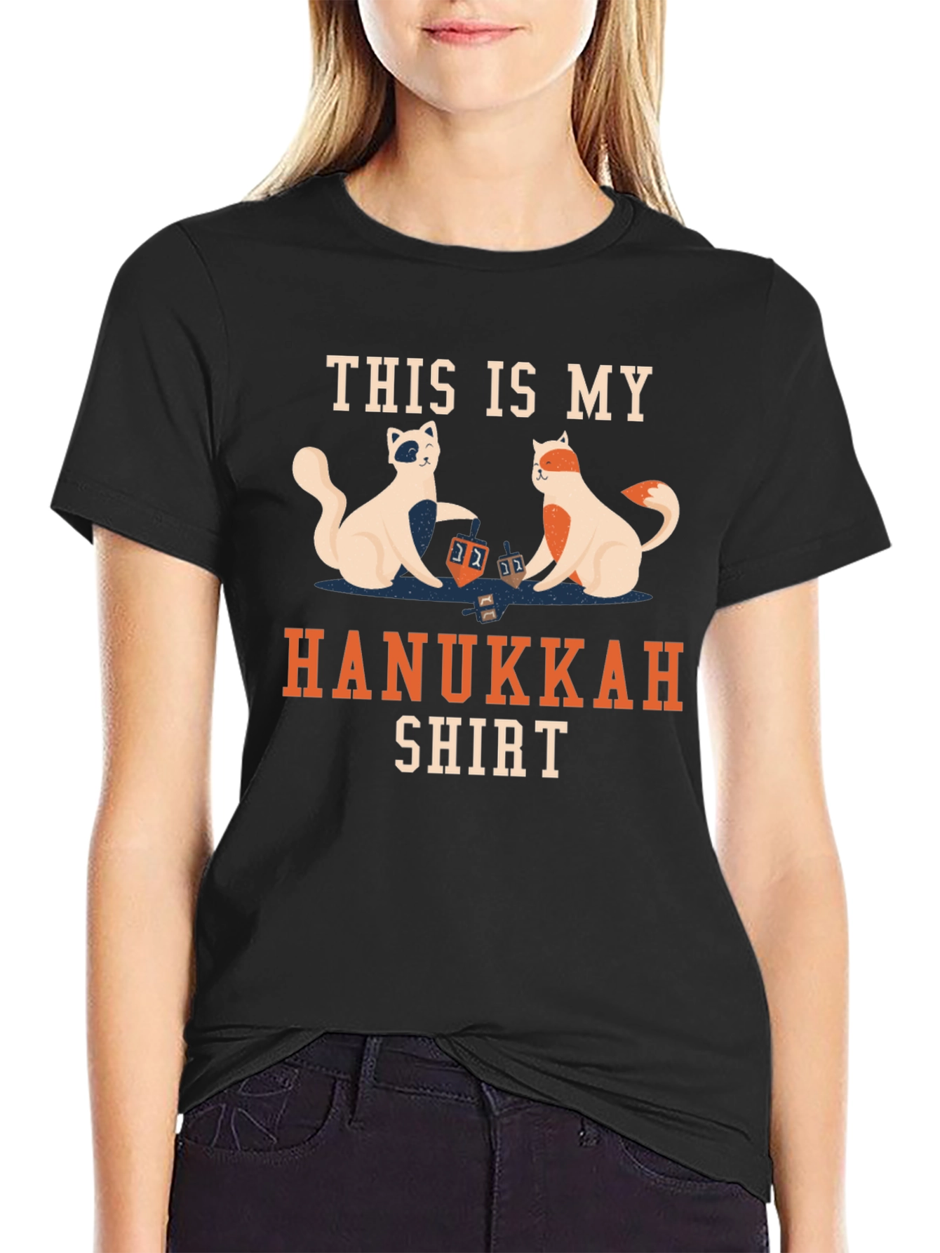 Hanukkah Cats T-Shirt