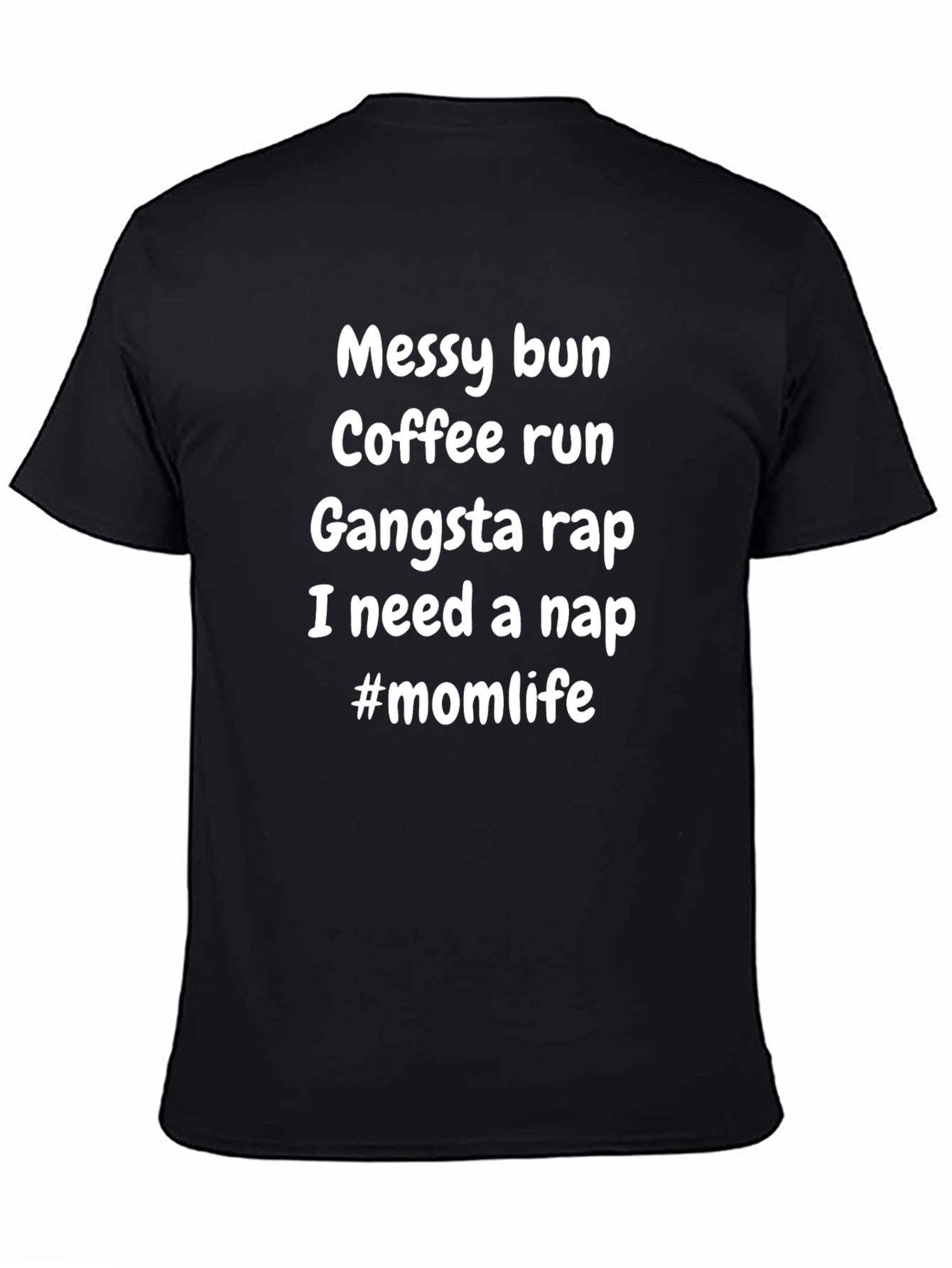 Mom Life Messy Bun Graphic Tee