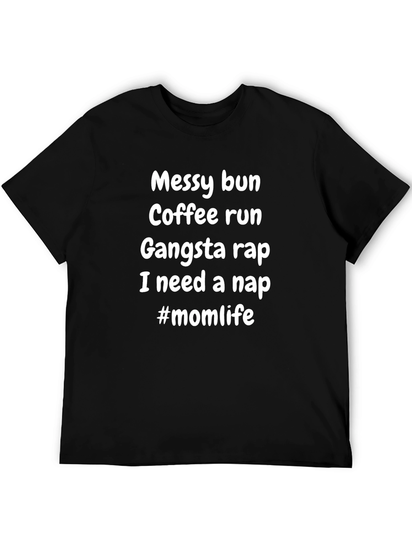 Mom Life Messy Bun Graphic Tee