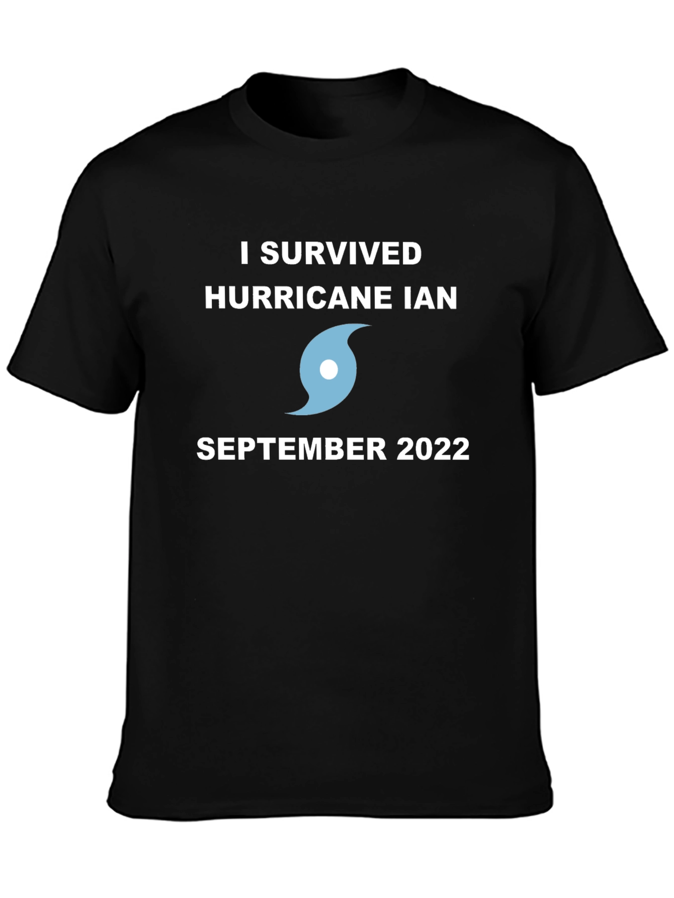 I Survived Hurricane Ian Black T-Shirt
