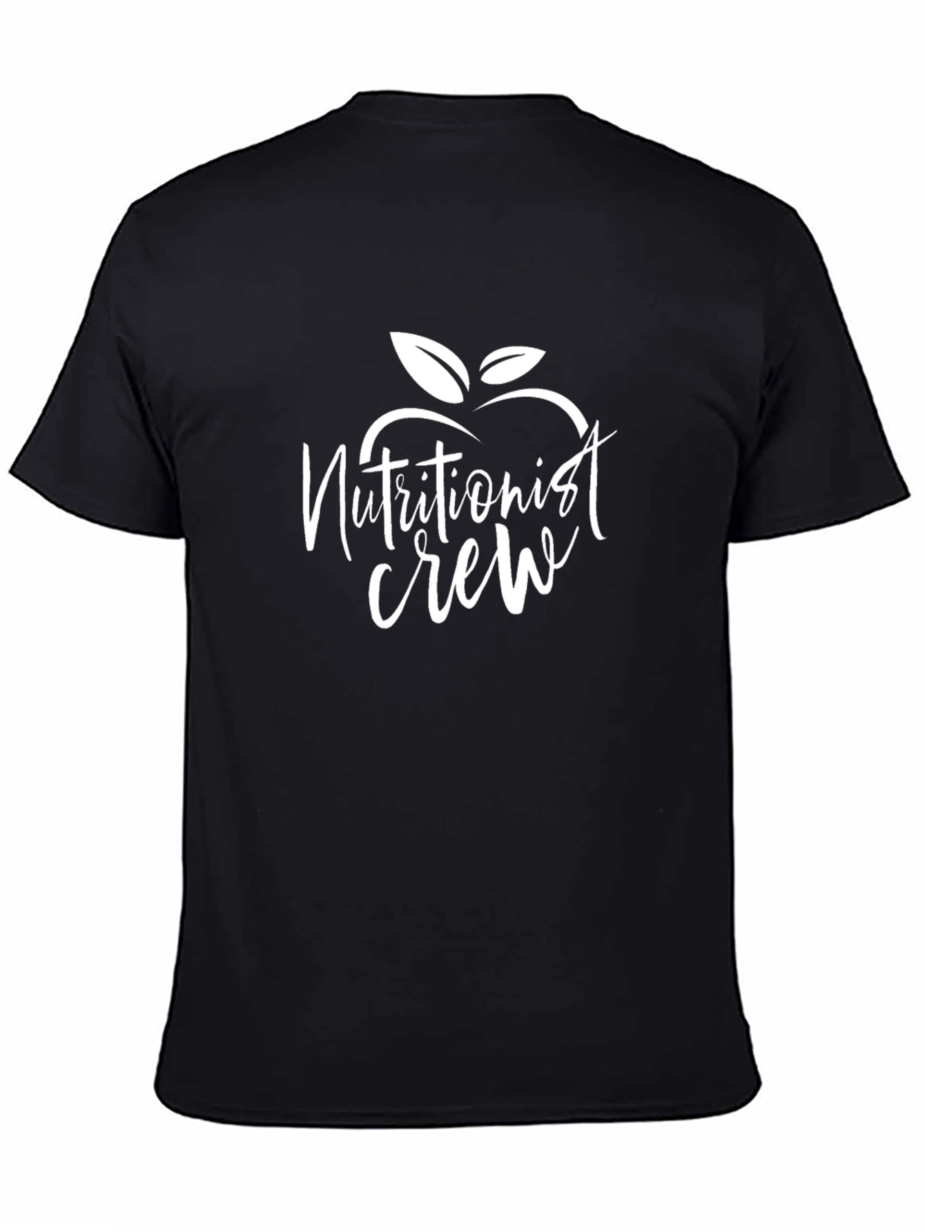 Nutritionist Crew Black T-Shirt