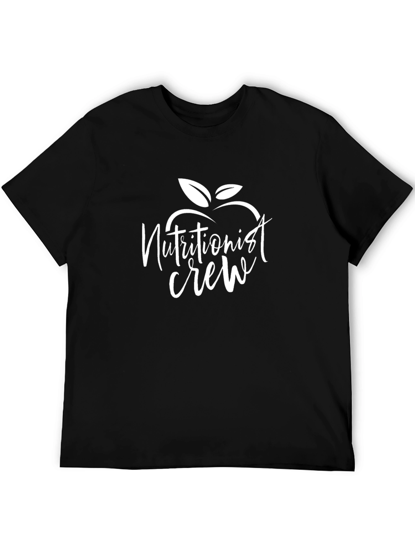 Nutritionist Crew Black T-Shirt