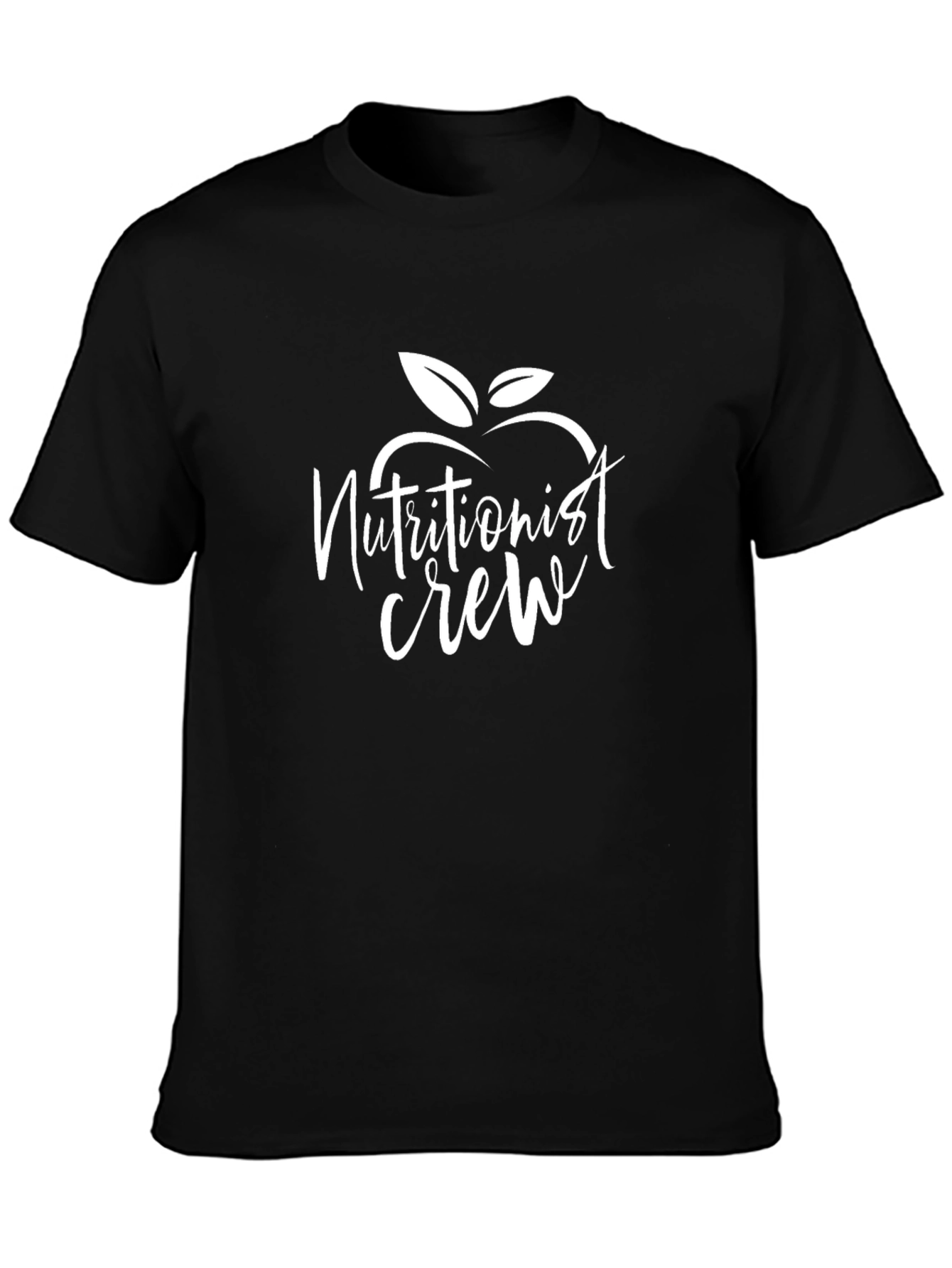 Nutritionist Crew Black T-Shirt