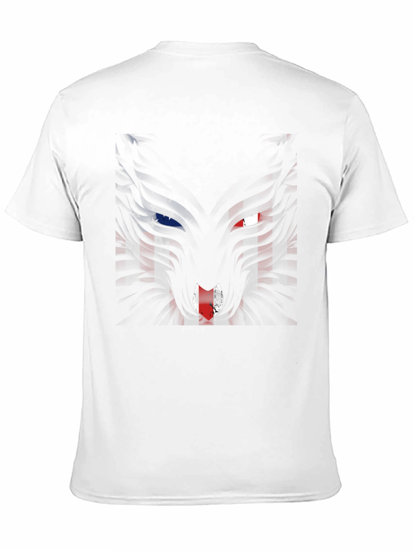 Patriotic Wolf Graphic Tee
