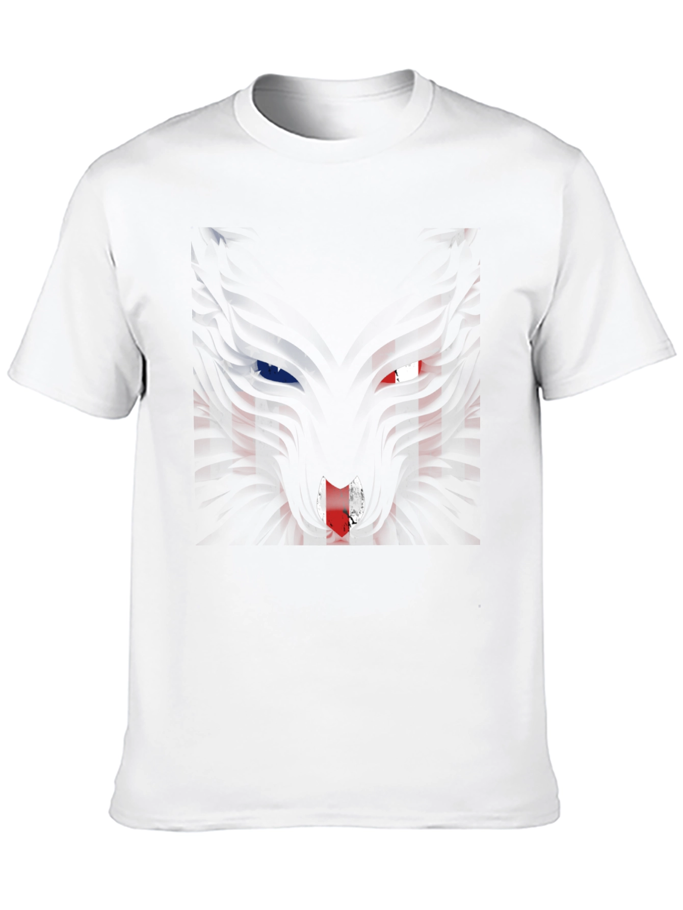 Patriotic Wolf Graphic Tee