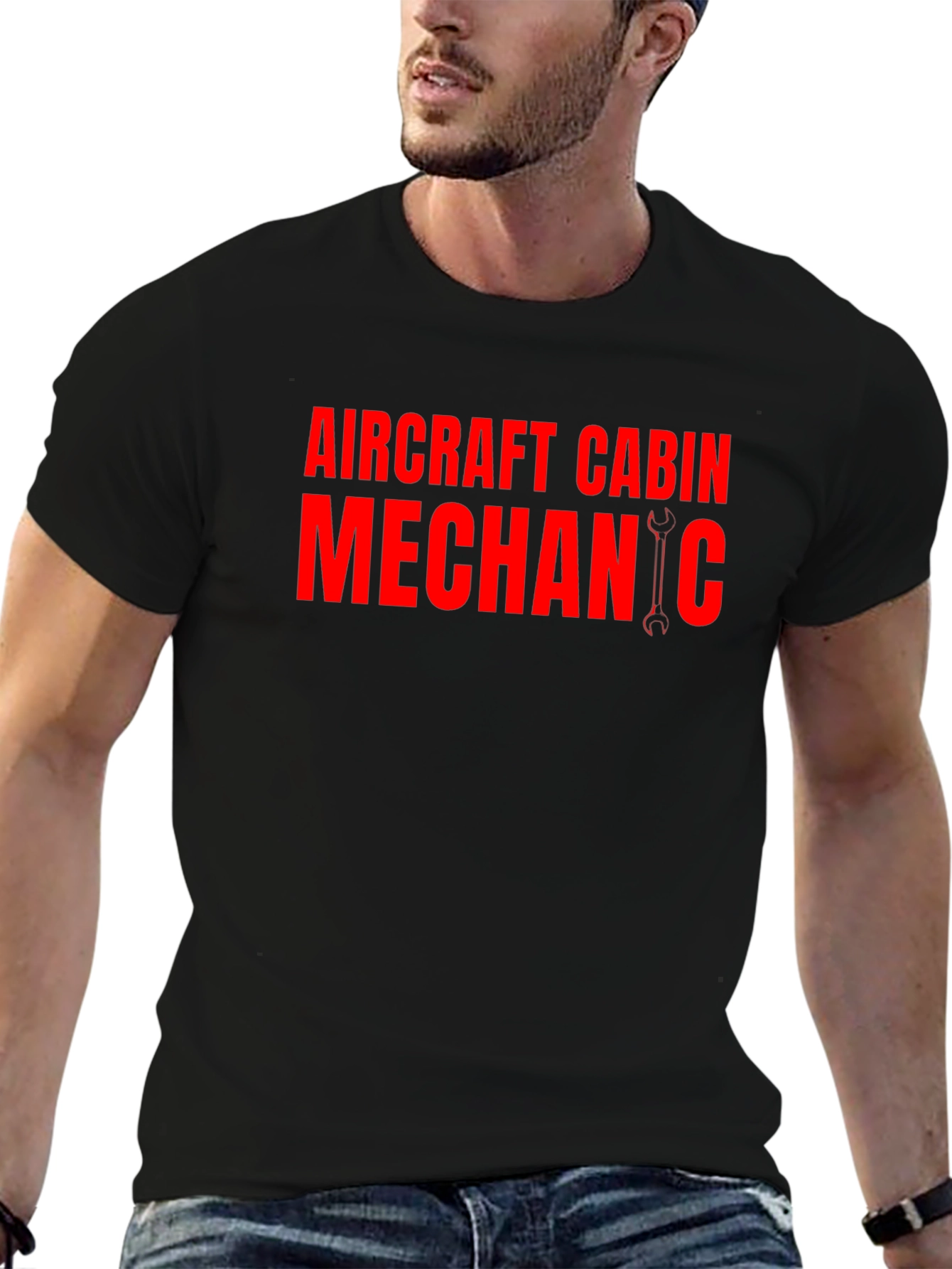 Aircraft Cabin Mechanic T-Shirt - Aviation Gift