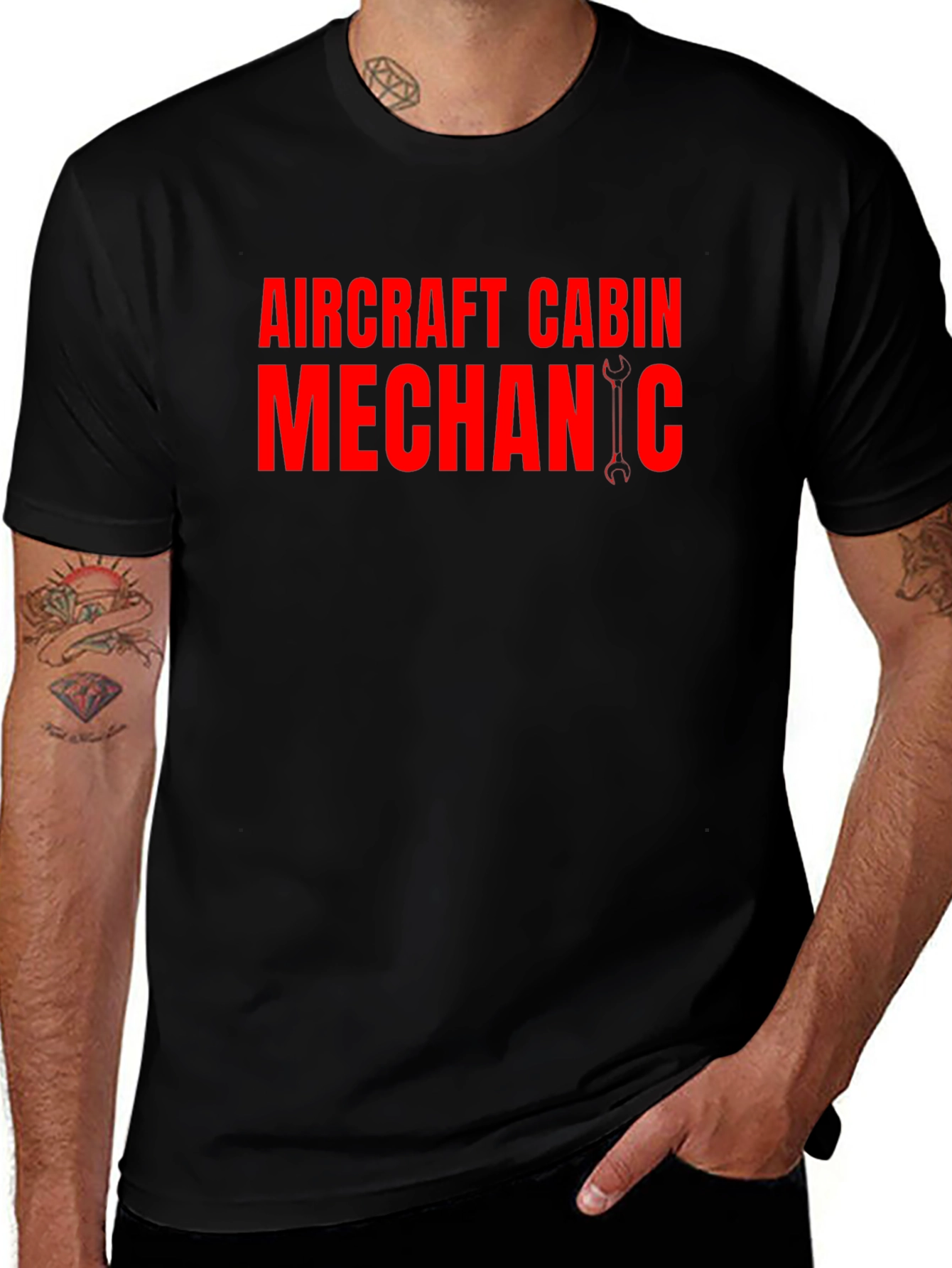 Aircraft Cabin Mechanic T-Shirt - Aviation Gift