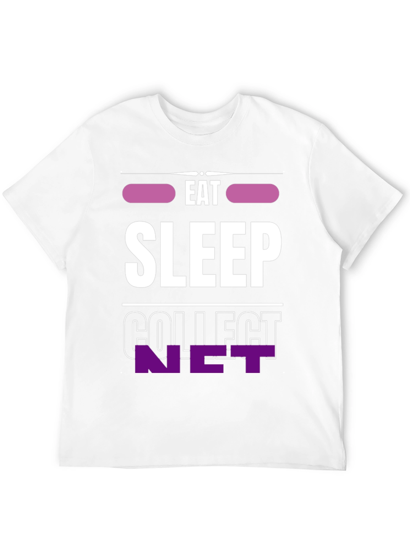 Eat Sleep Collect NFT T-Shirt - Cool Crypto Tee