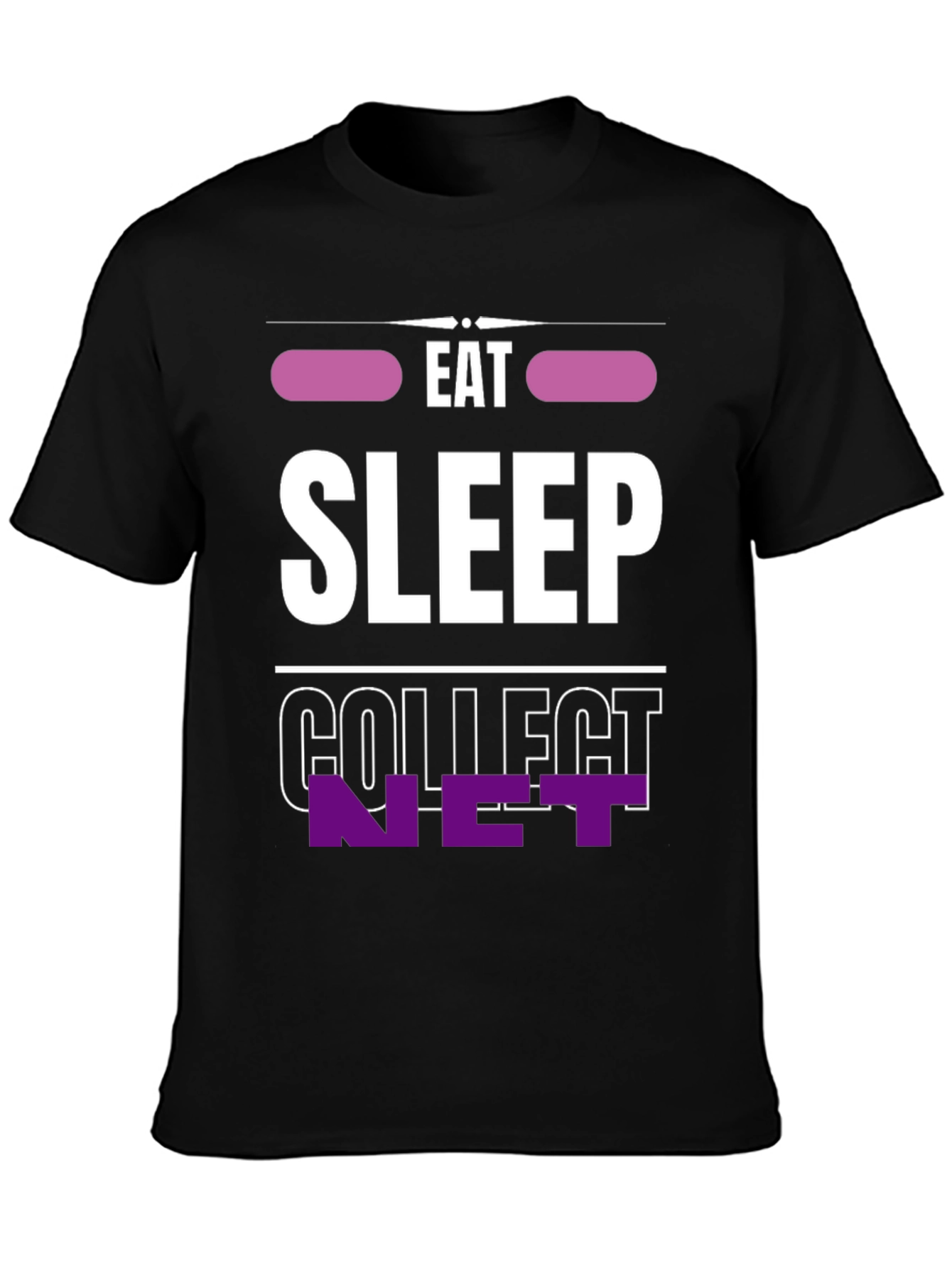 Eat Sleep Collect NFT T-Shirt - Cool Crypto Tee