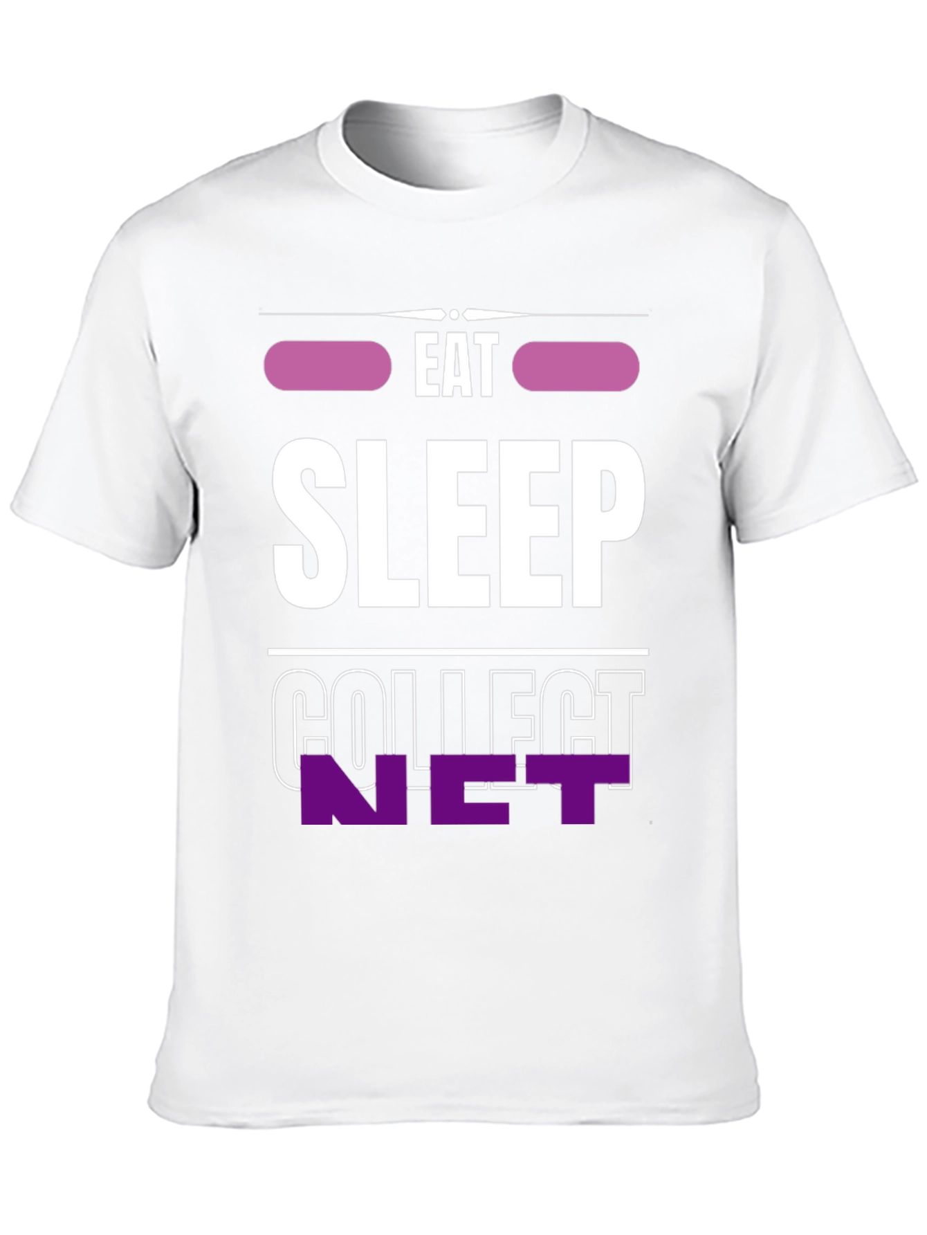 Eat Sleep Collect NFT T-Shirt - Cool Crypto Tee