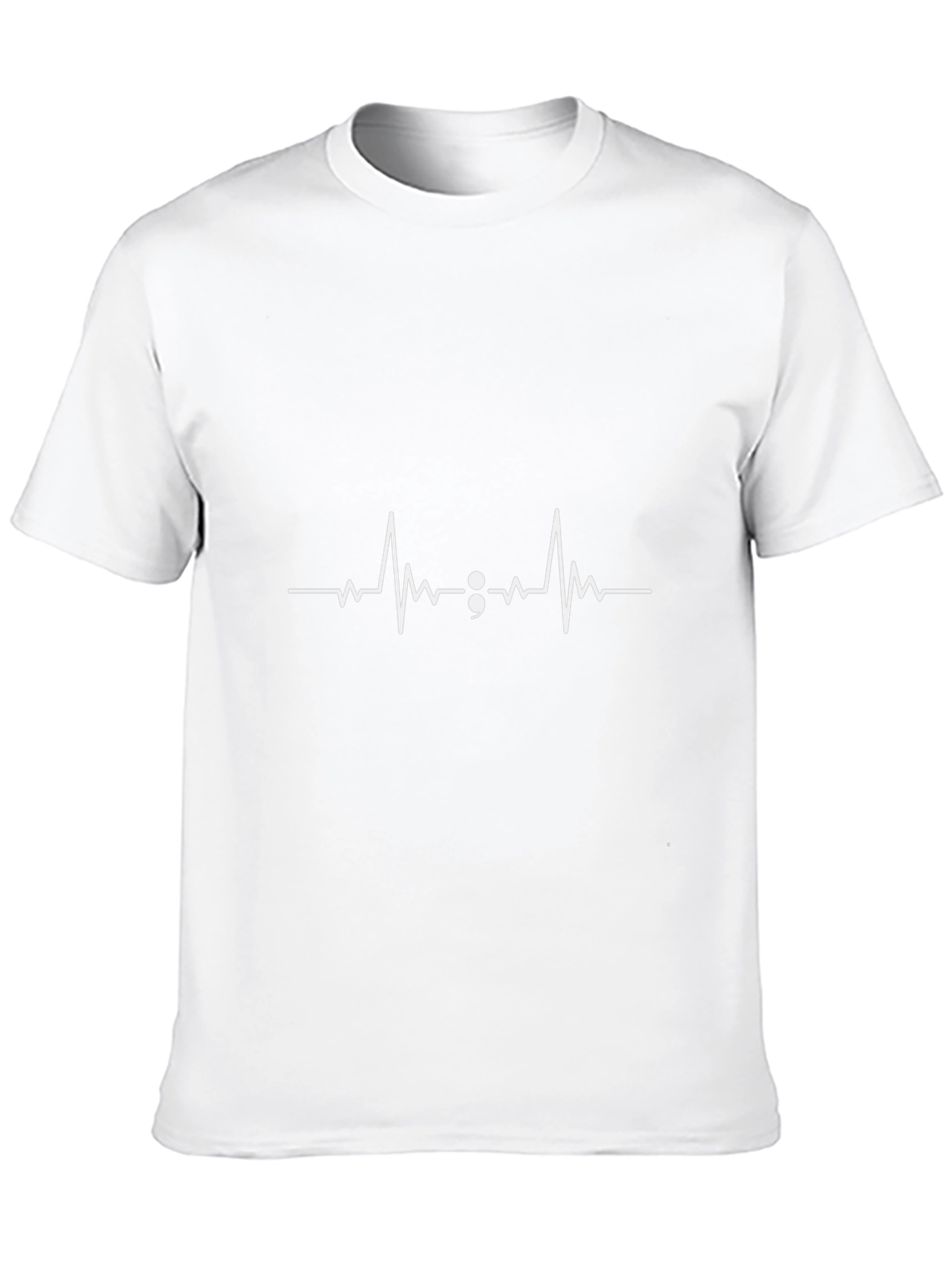 Semicolon Heartbeat Graphic Tee