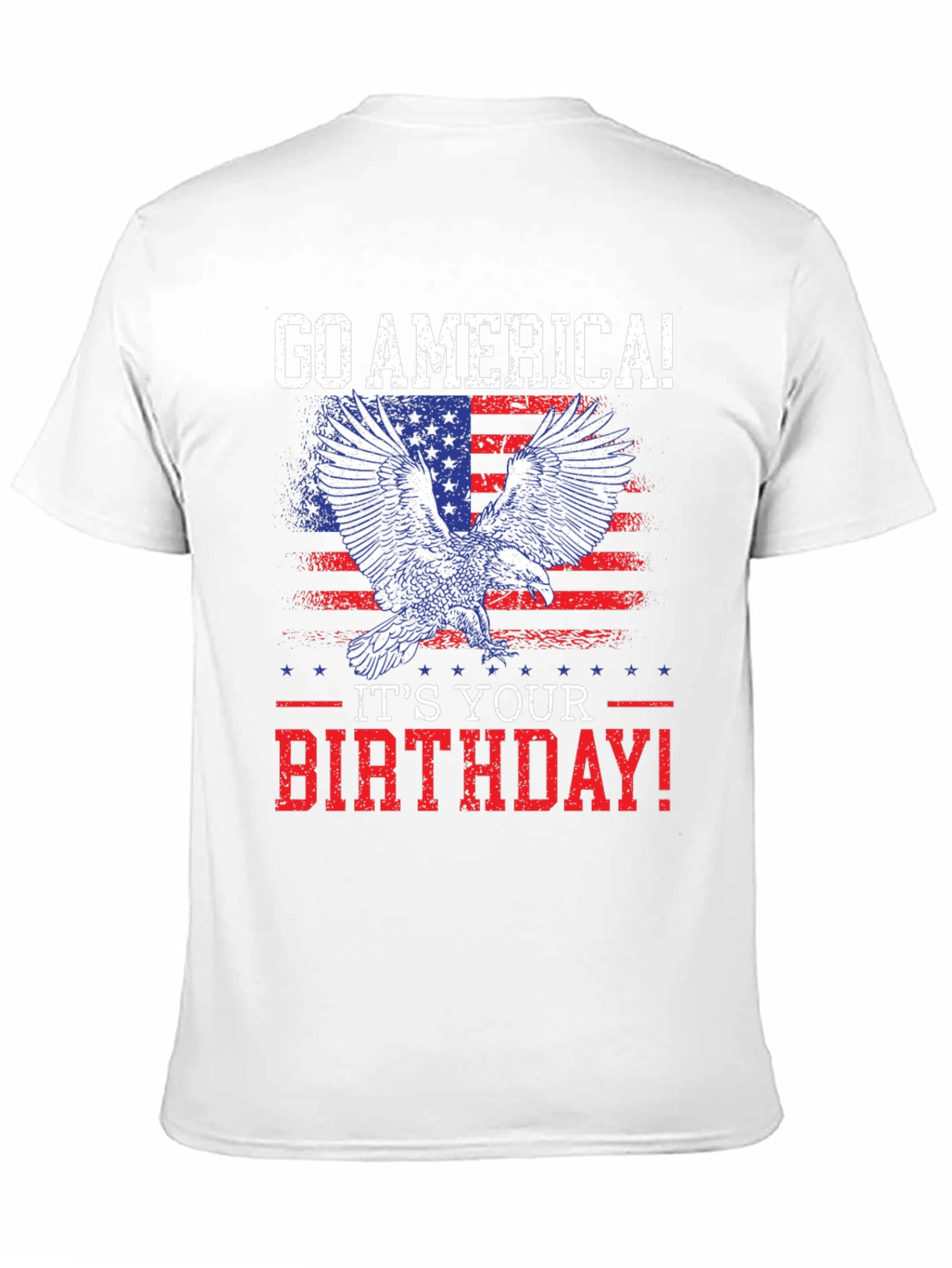 Go America! Eagle Patriotic Graphic Tee