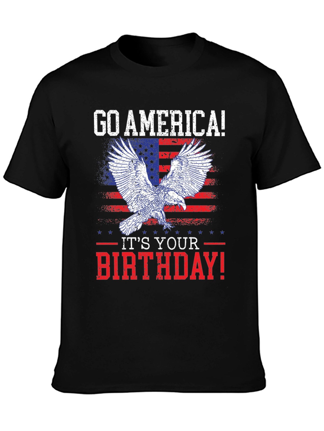 Go America! Eagle Patriotic Graphic Tee