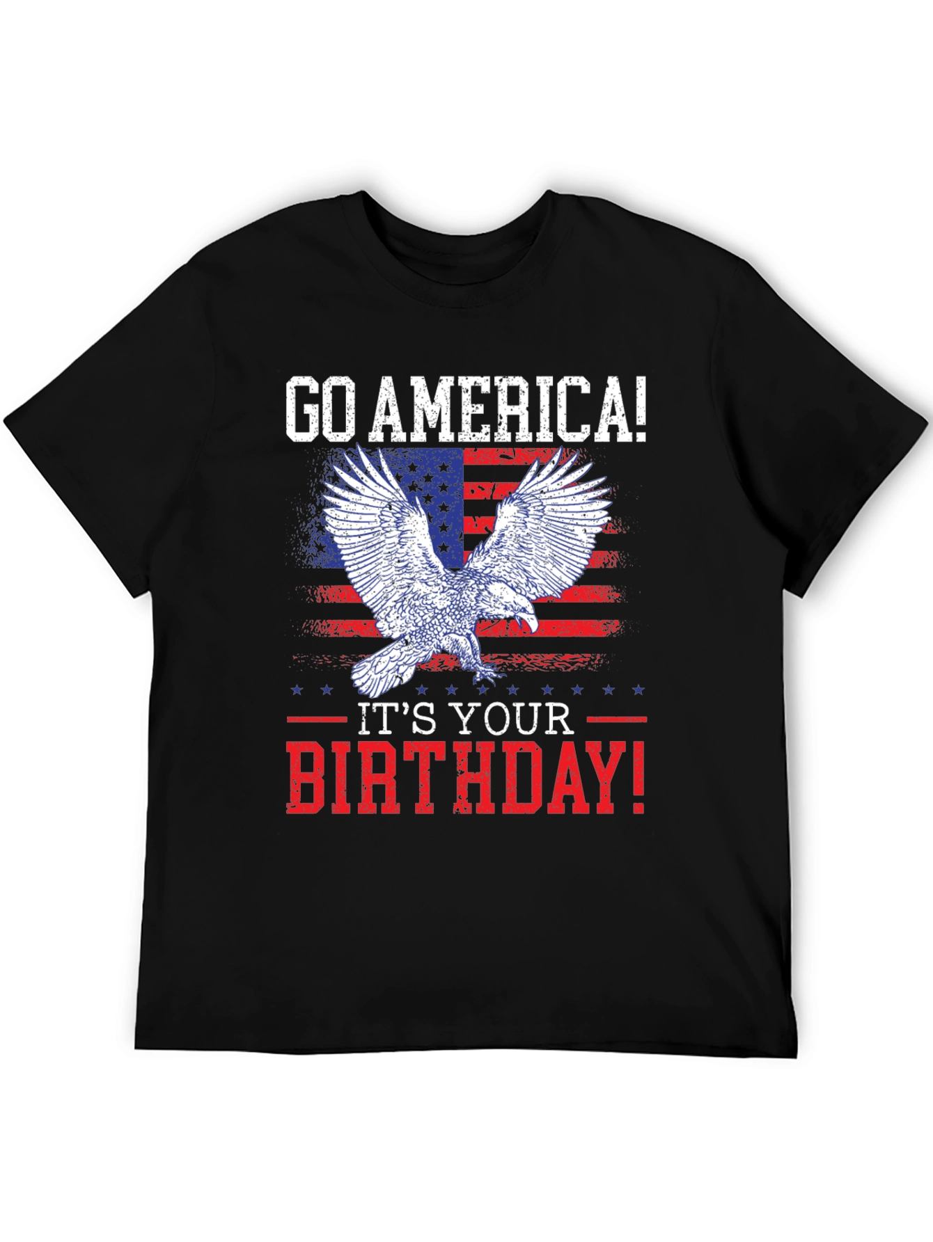 Go America! Eagle Patriotic Graphic Tee