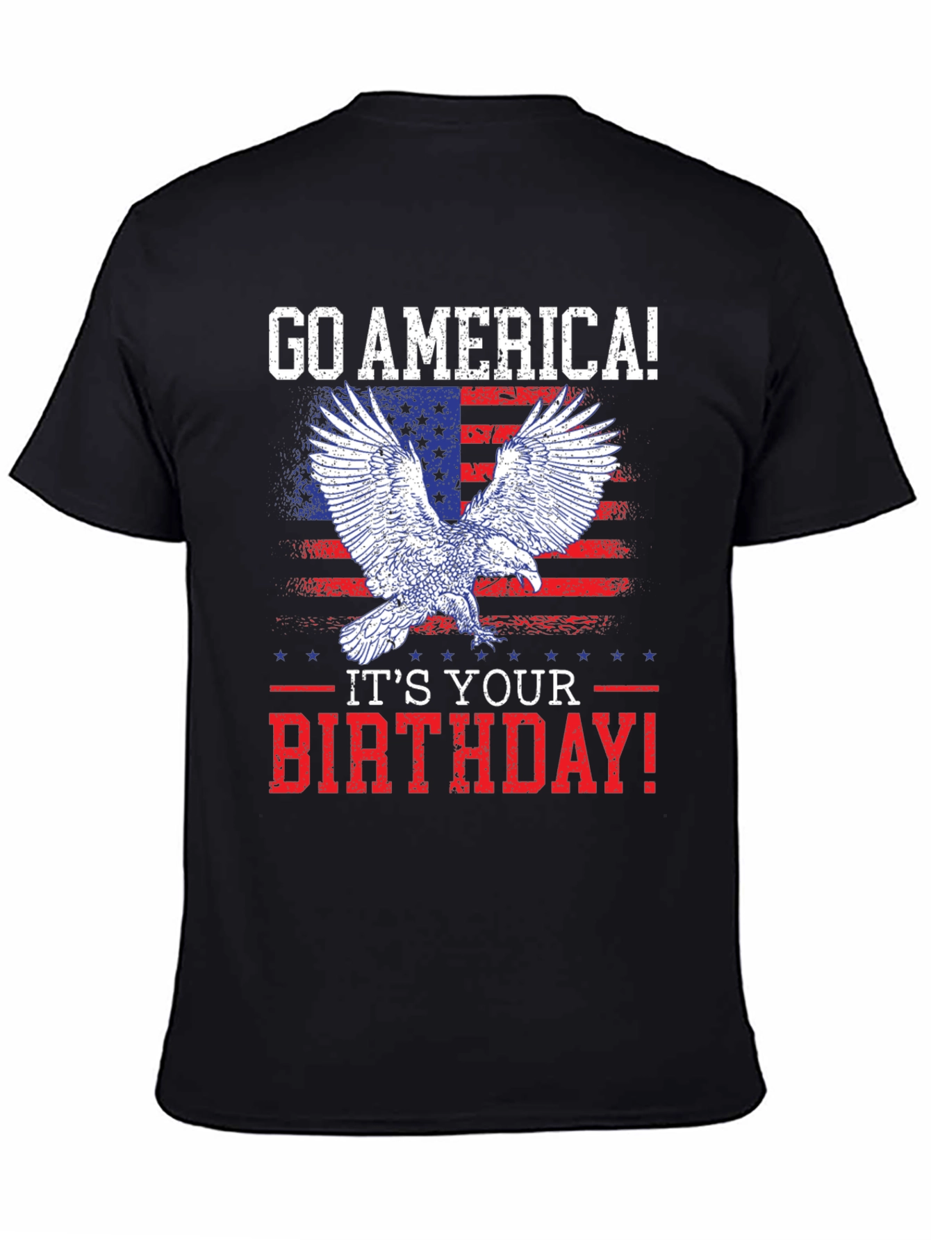 Go America! Eagle Patriotic Graphic Tee