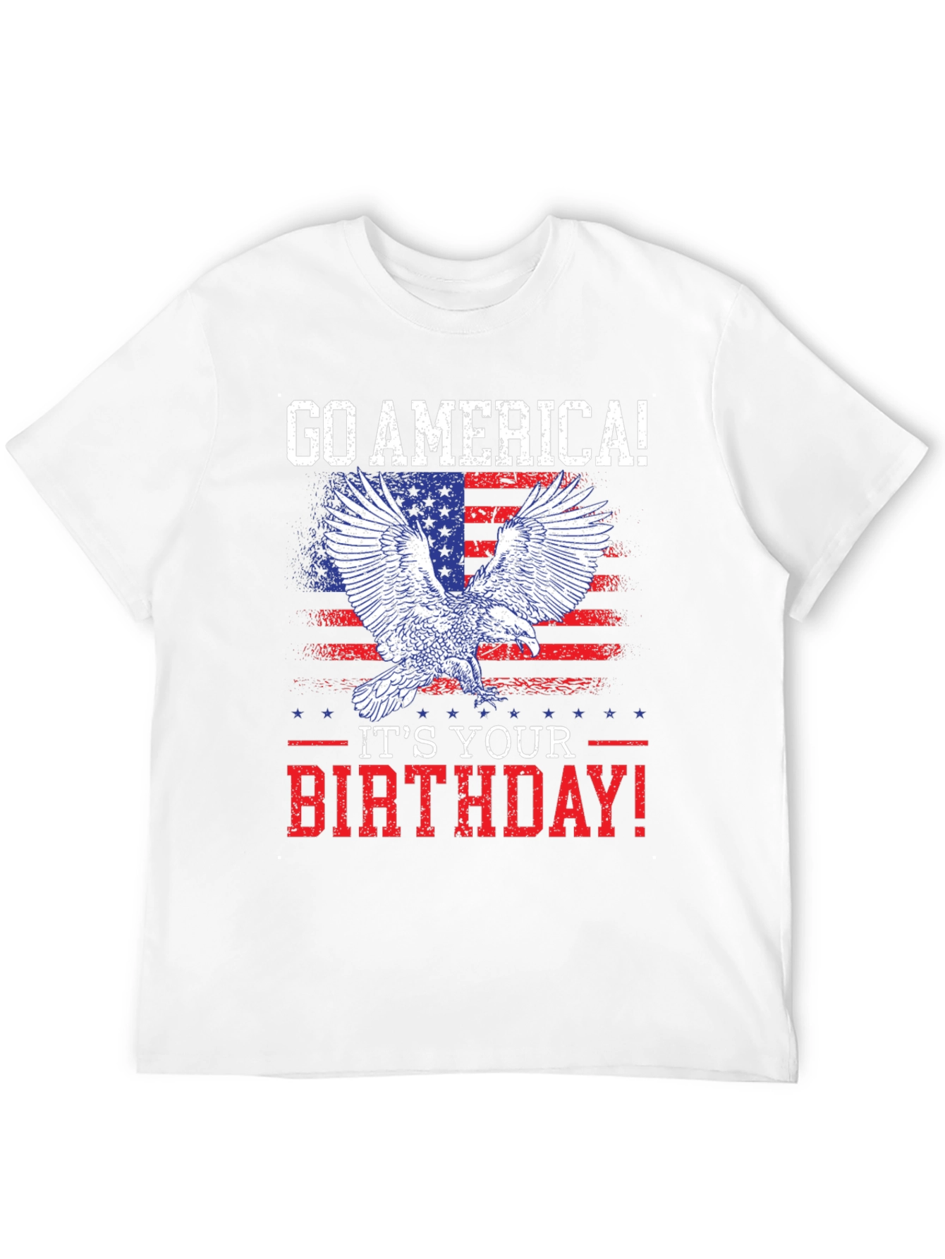 Go America! Eagle Patriotic Graphic Tee