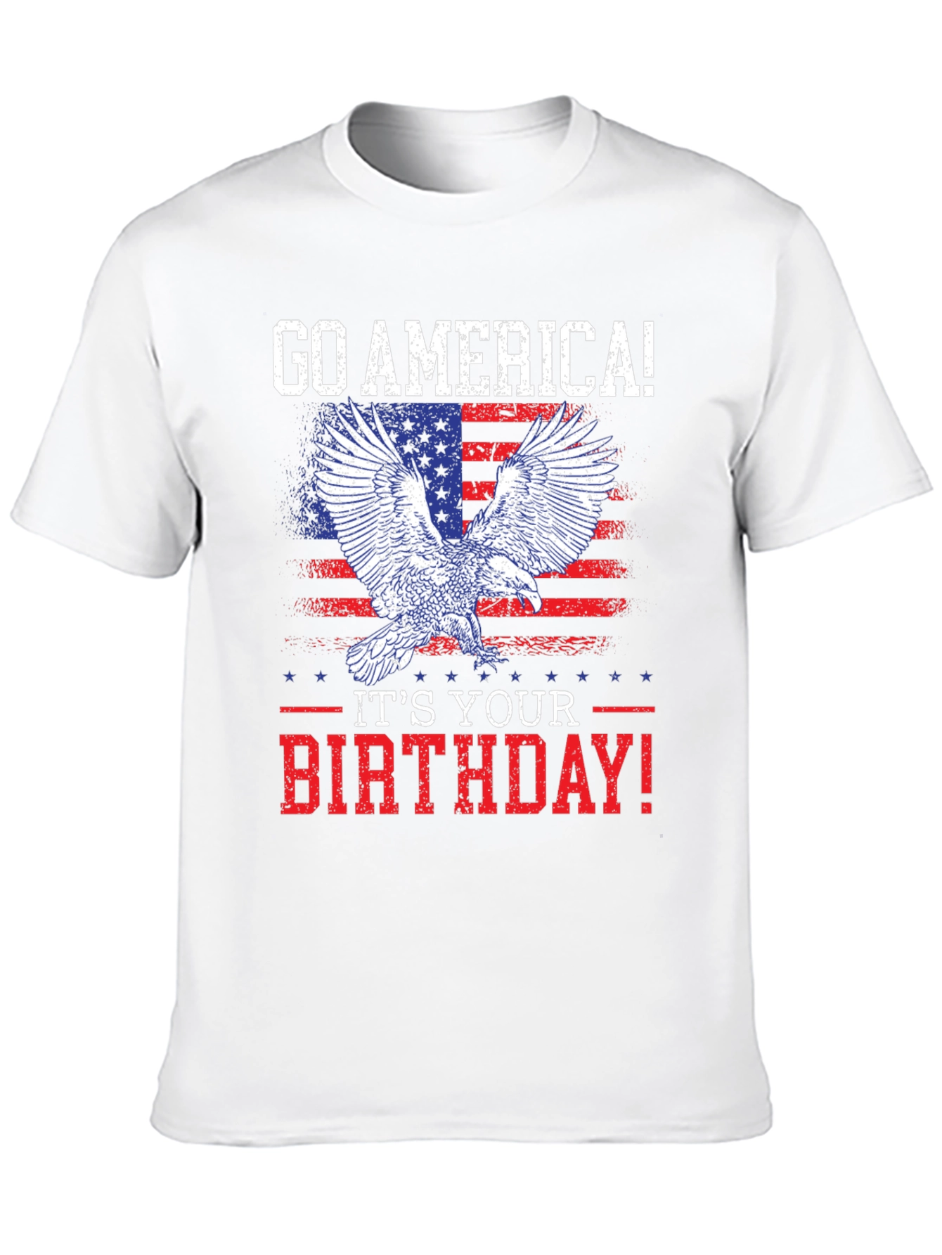 Go America! Eagle Patriotic Graphic Tee