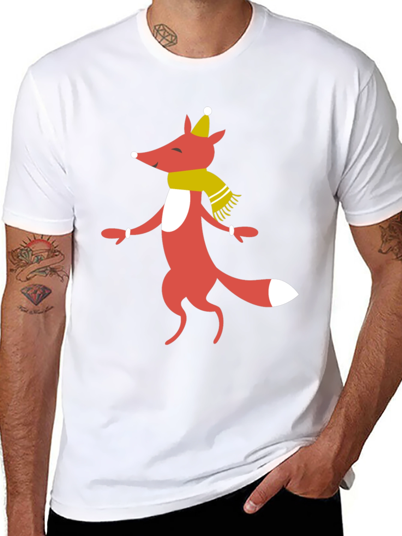 Winter Fox Graphic Tee