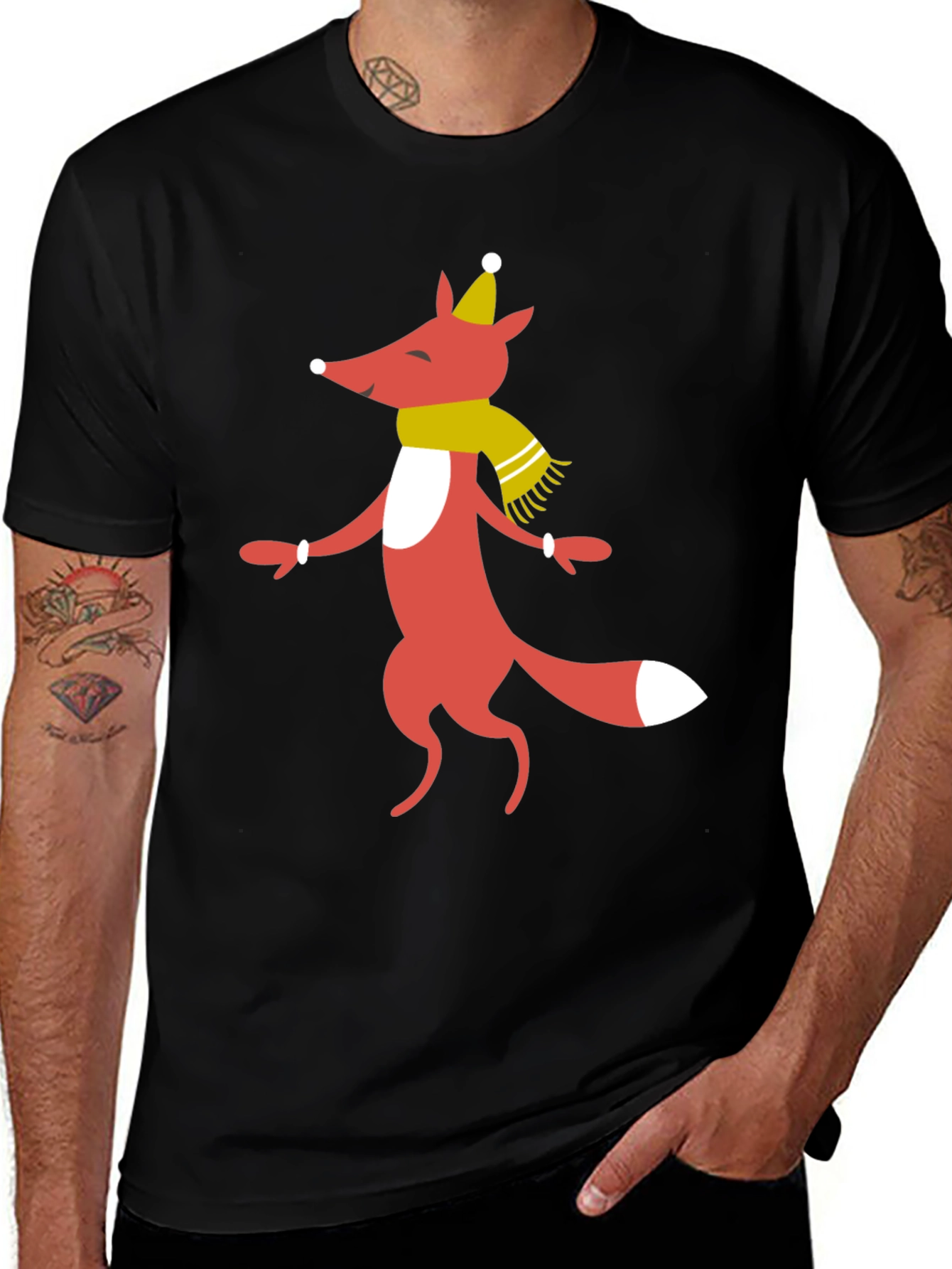 Winter Fox Graphic Tee