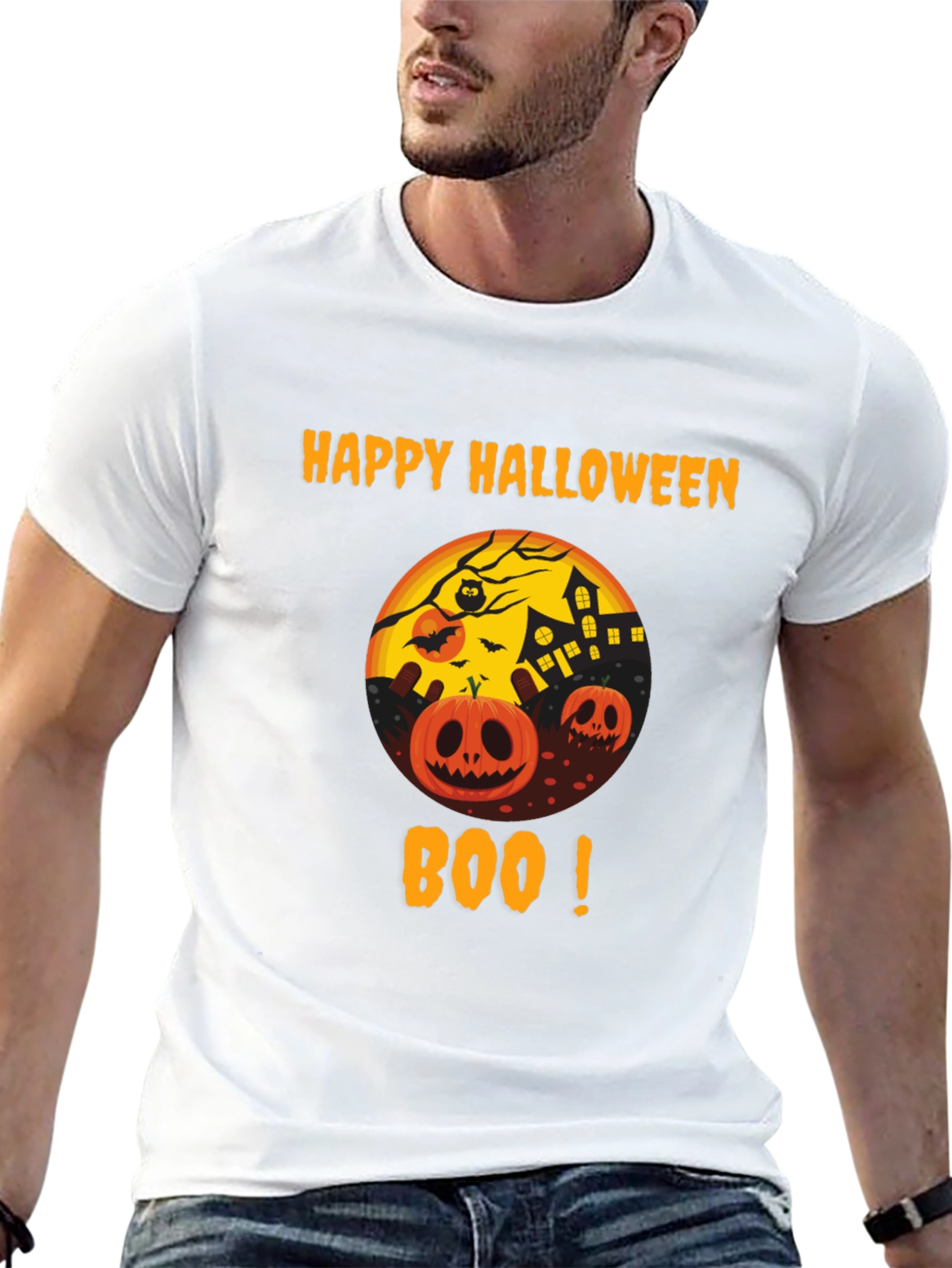 Happy Halloween Boo T-Shirt