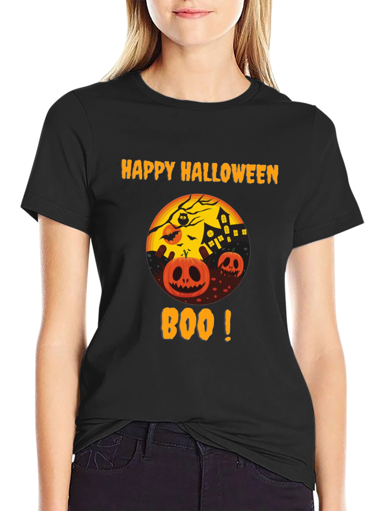 Happy Halloween Boo T-Shirt