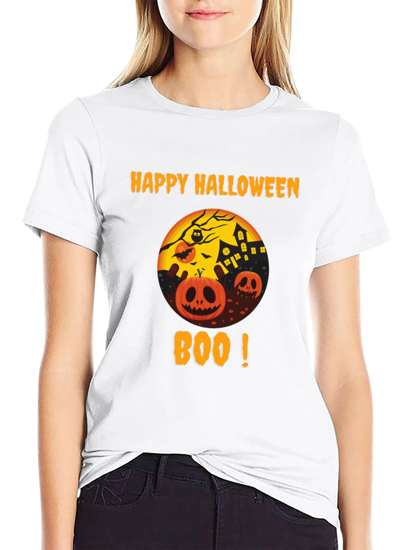 Happy Halloween Boo T-Shirt