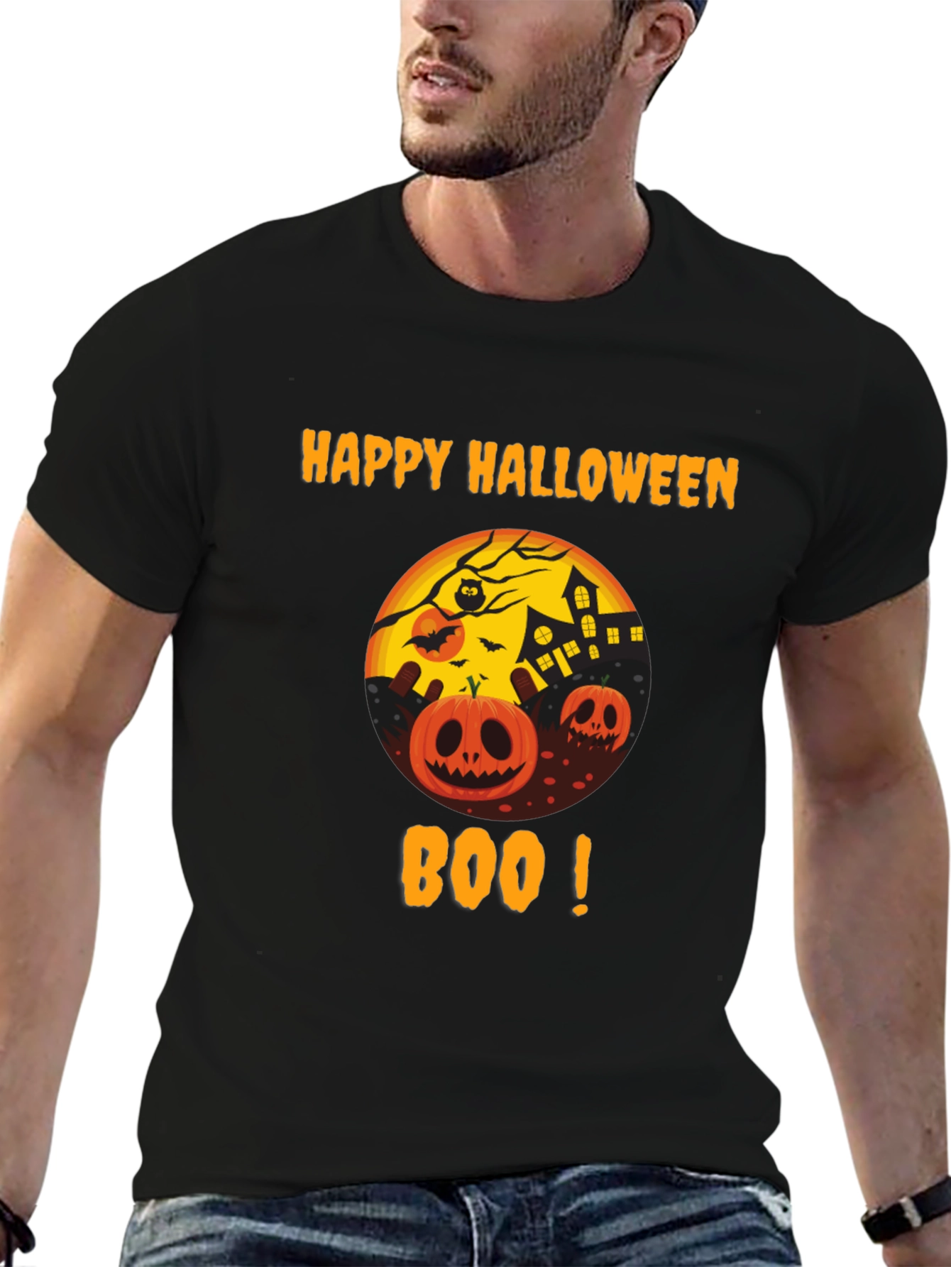 Happy Halloween Boo T-Shirt