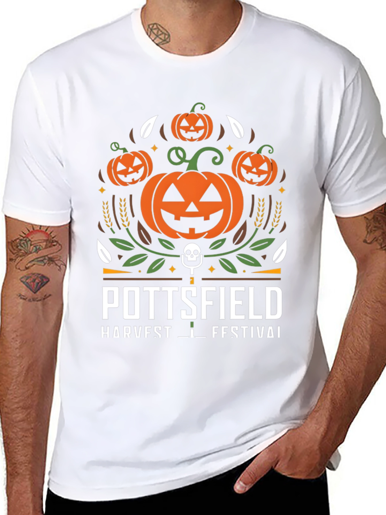 Pottsfield Harvest Festival Graphic T-Shirt