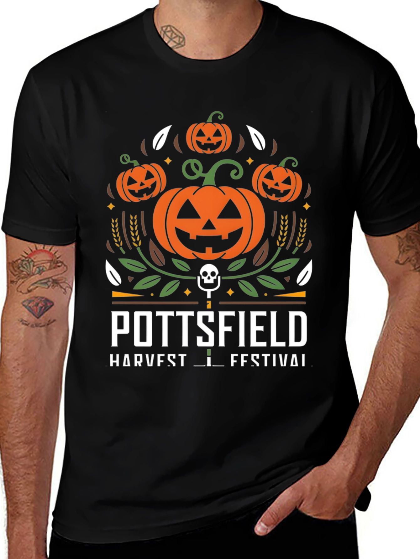Pottsfield Harvest Festival Graphic T-Shirt