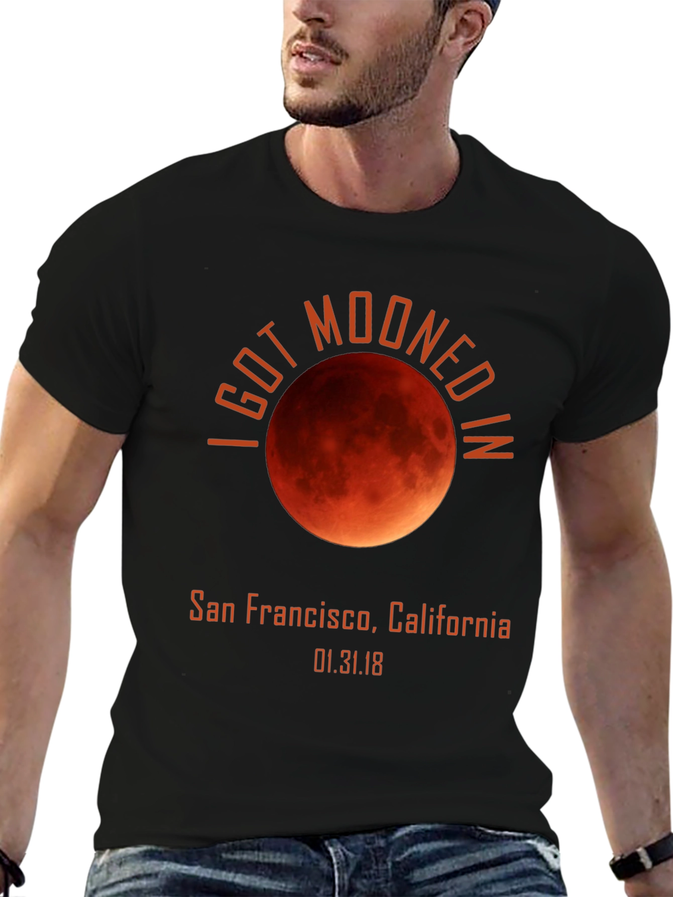 I Got Mooned In San Francisco Eclipse Tee