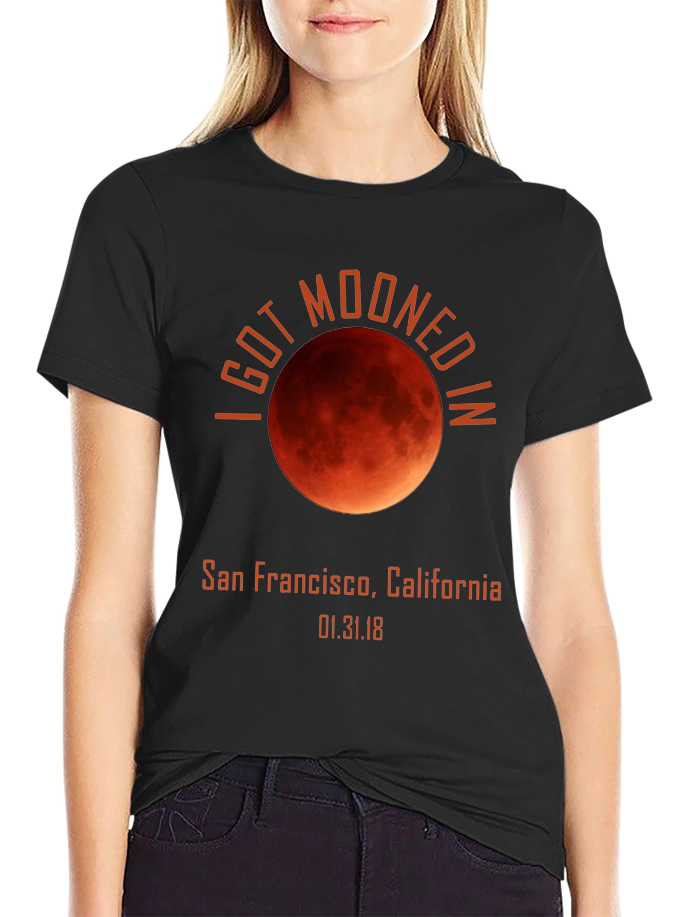 I Got Mooned In San Francisco Eclipse Tee