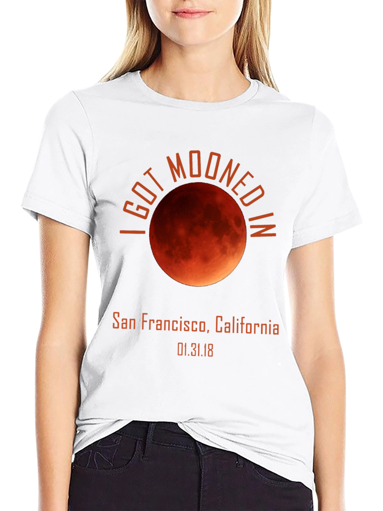 I Got Mooned In San Francisco Eclipse Tee