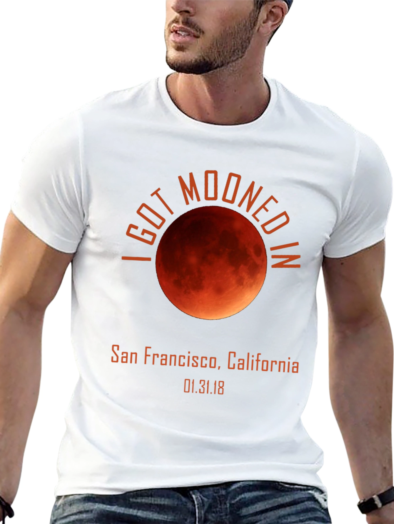 I Got Mooned In San Francisco Eclipse Tee