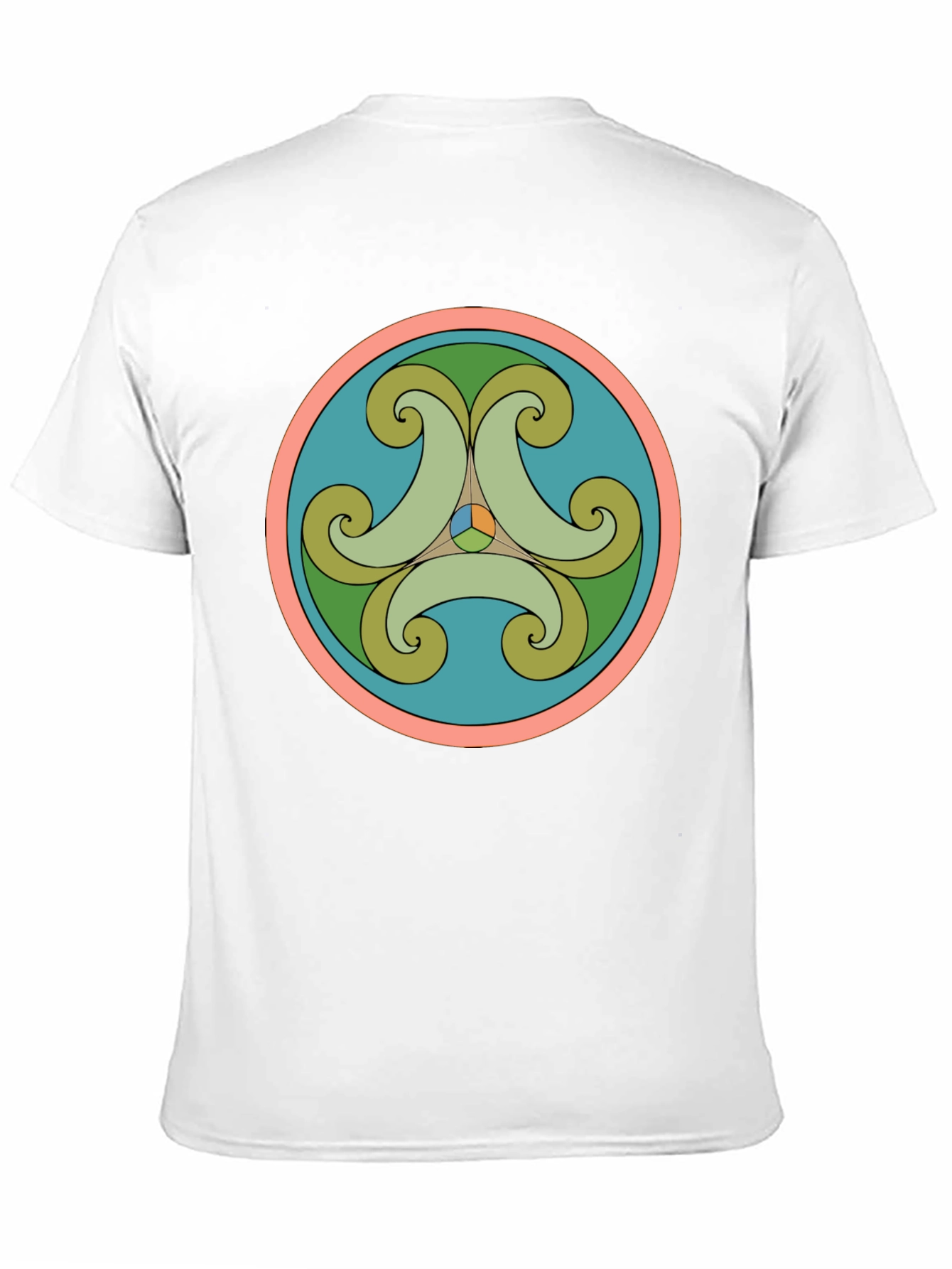 Geometric Circle Design T-Shirt