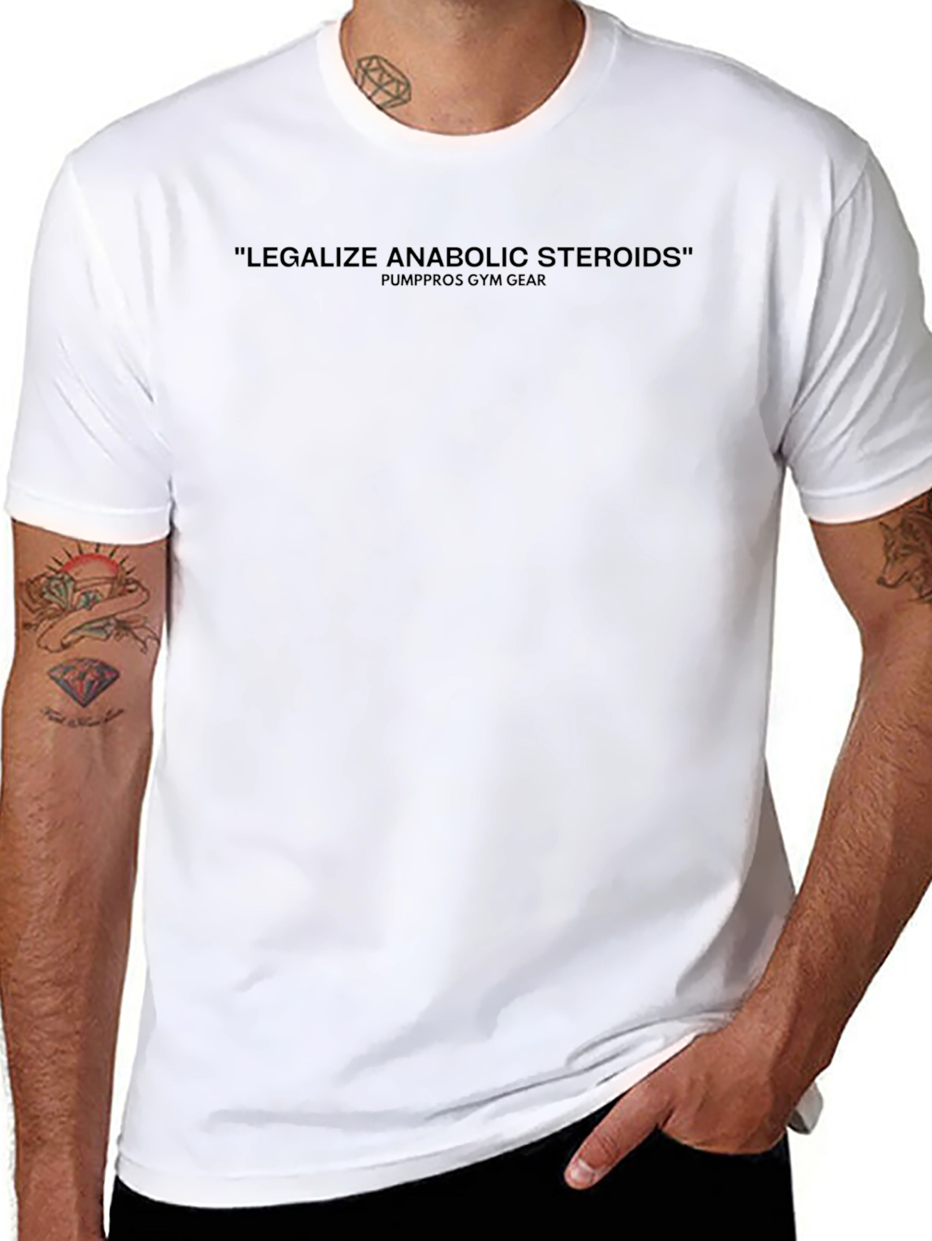 Legalize Anabolic Steroids Gym T-Shirt