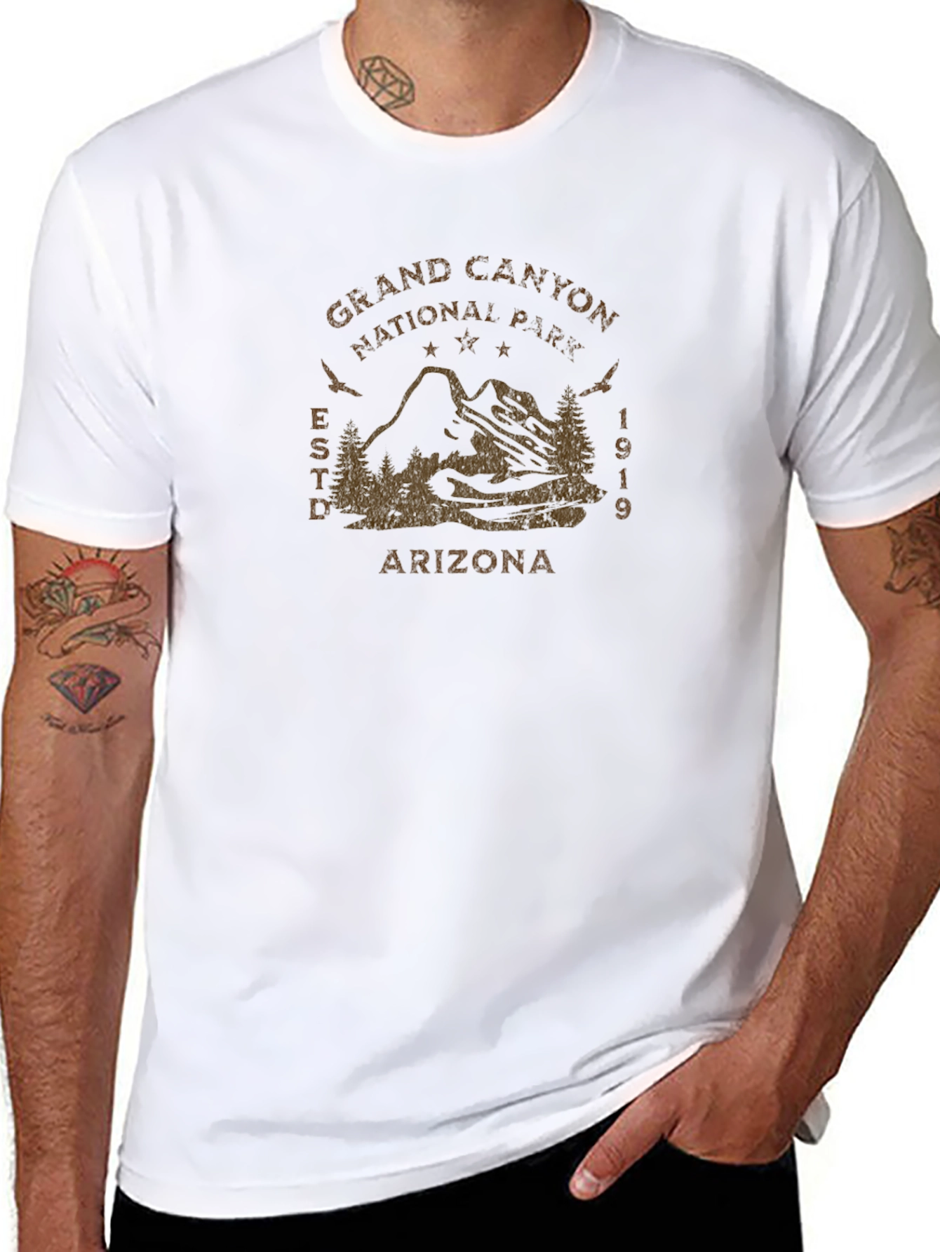 Grand Canyon National Park Black T-Shirt