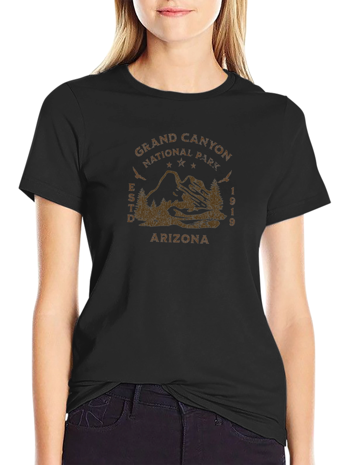 Grand Canyon National Park Black T-Shirt