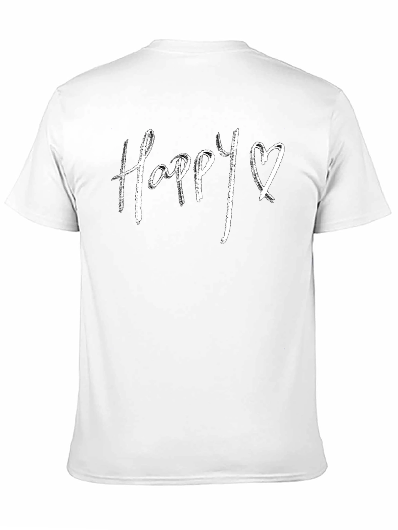 Happy Heart T-Shirt - Stylish Casual Tee