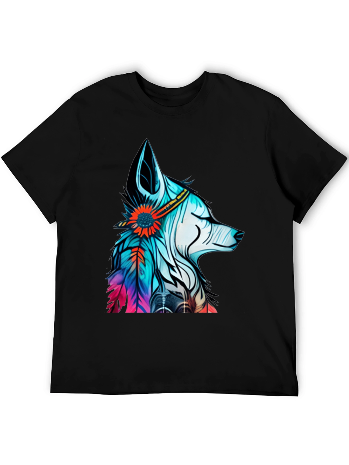 Wolf Dreamcatcher Graphic Tee