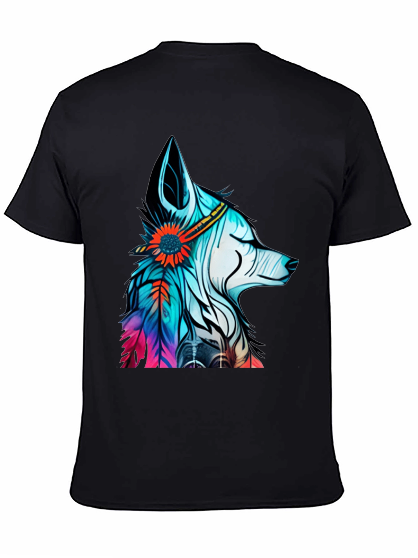 Wolf Dreamcatcher Graphic Tee