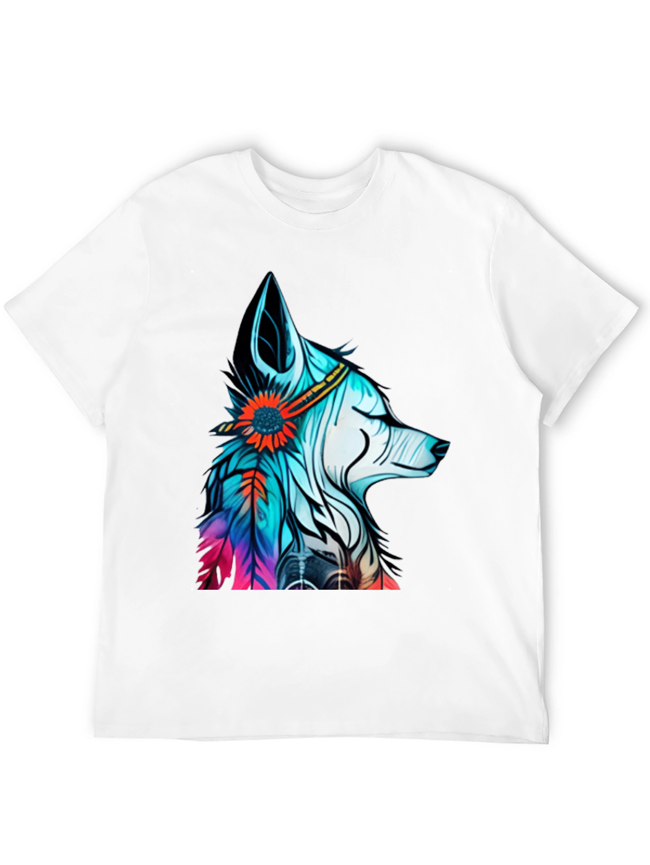 Wolf Dreamcatcher Graphic Tee