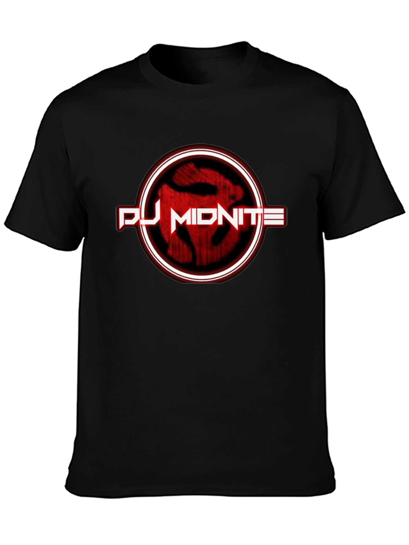 DJ Midnite Black T-Shirt - Cool Graphic Tee