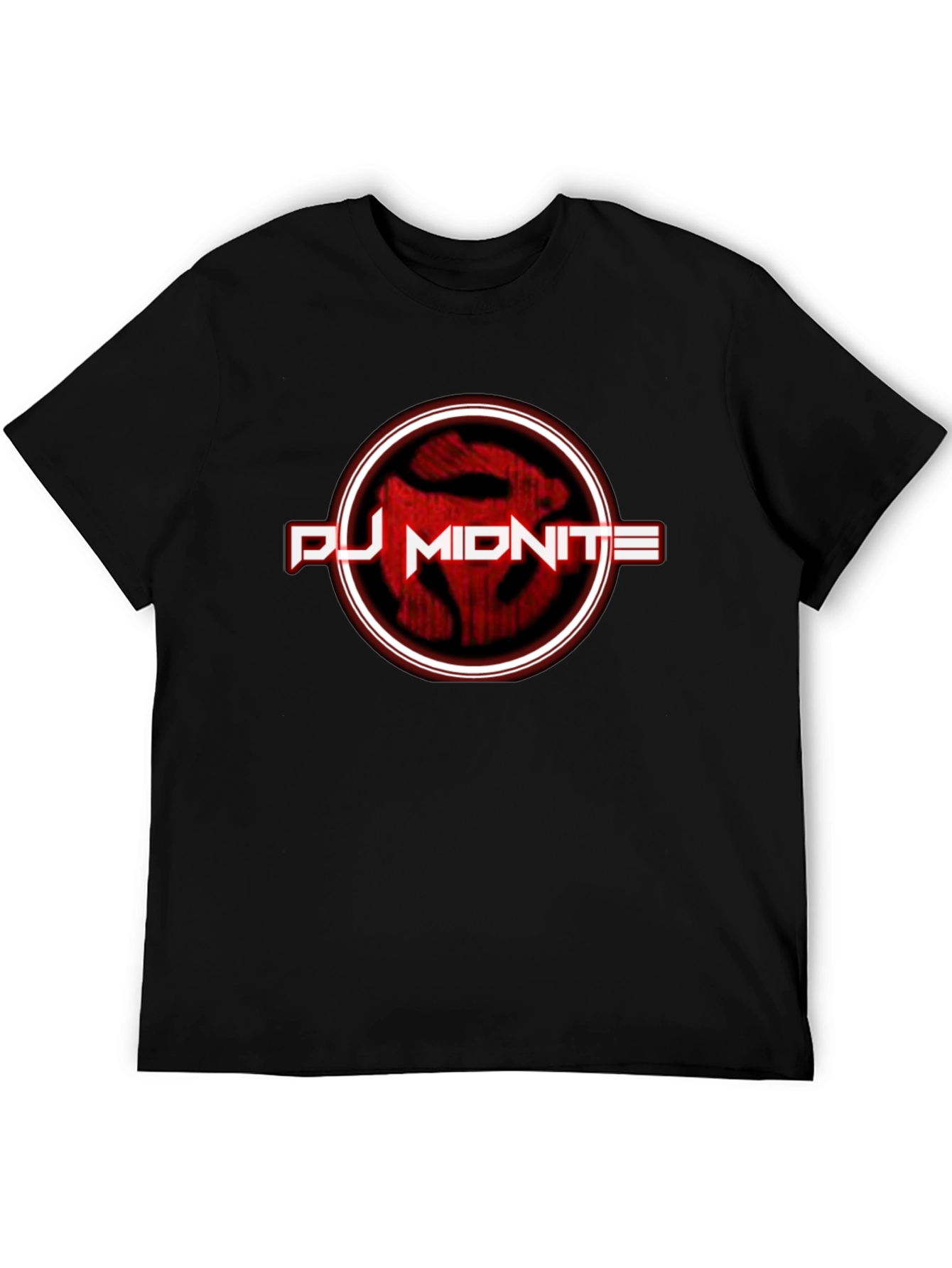 DJ Midnite Black T-Shirt - Cool Graphic Tee