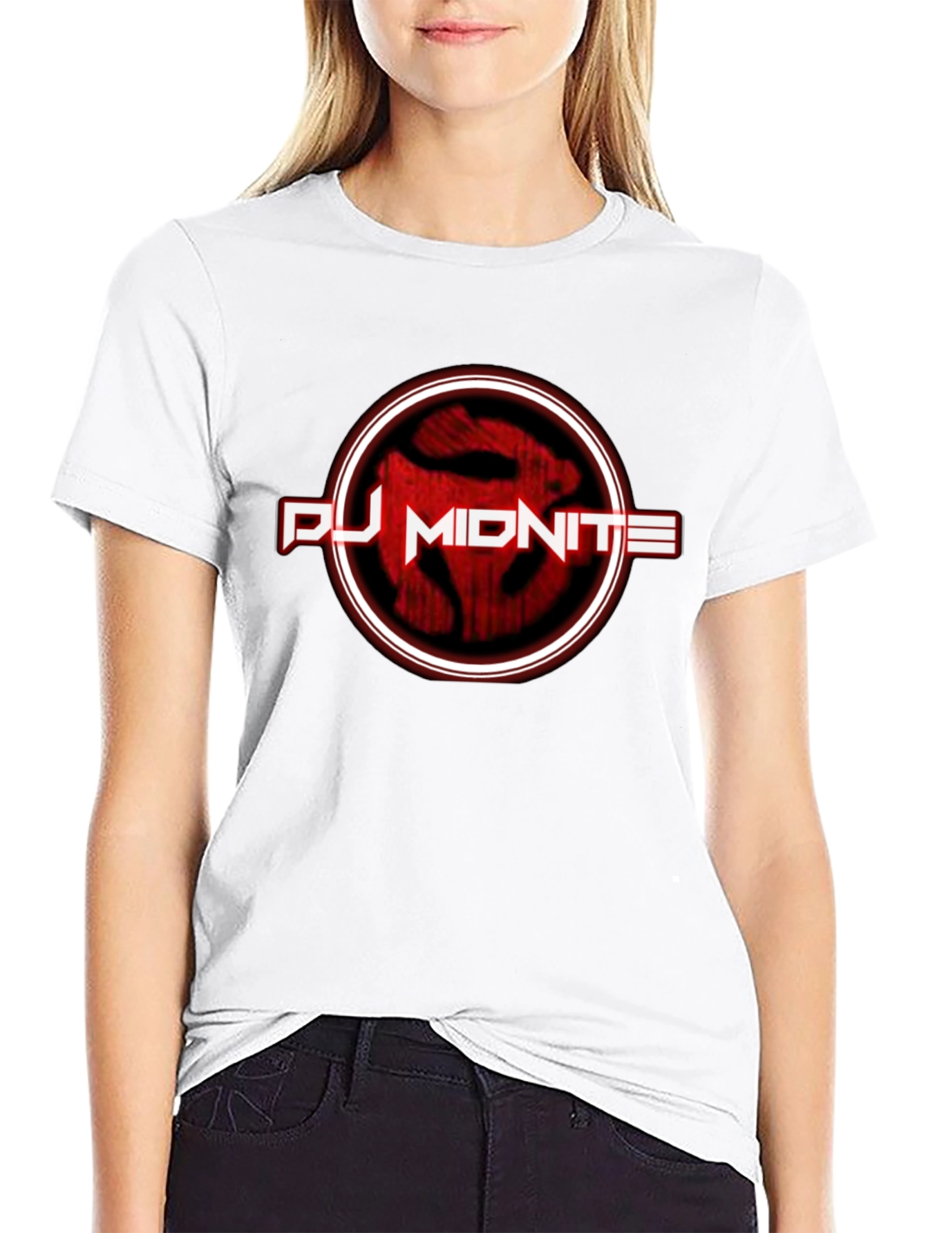 DJ Midnite Black T-Shirt - Cool Graphic Tee