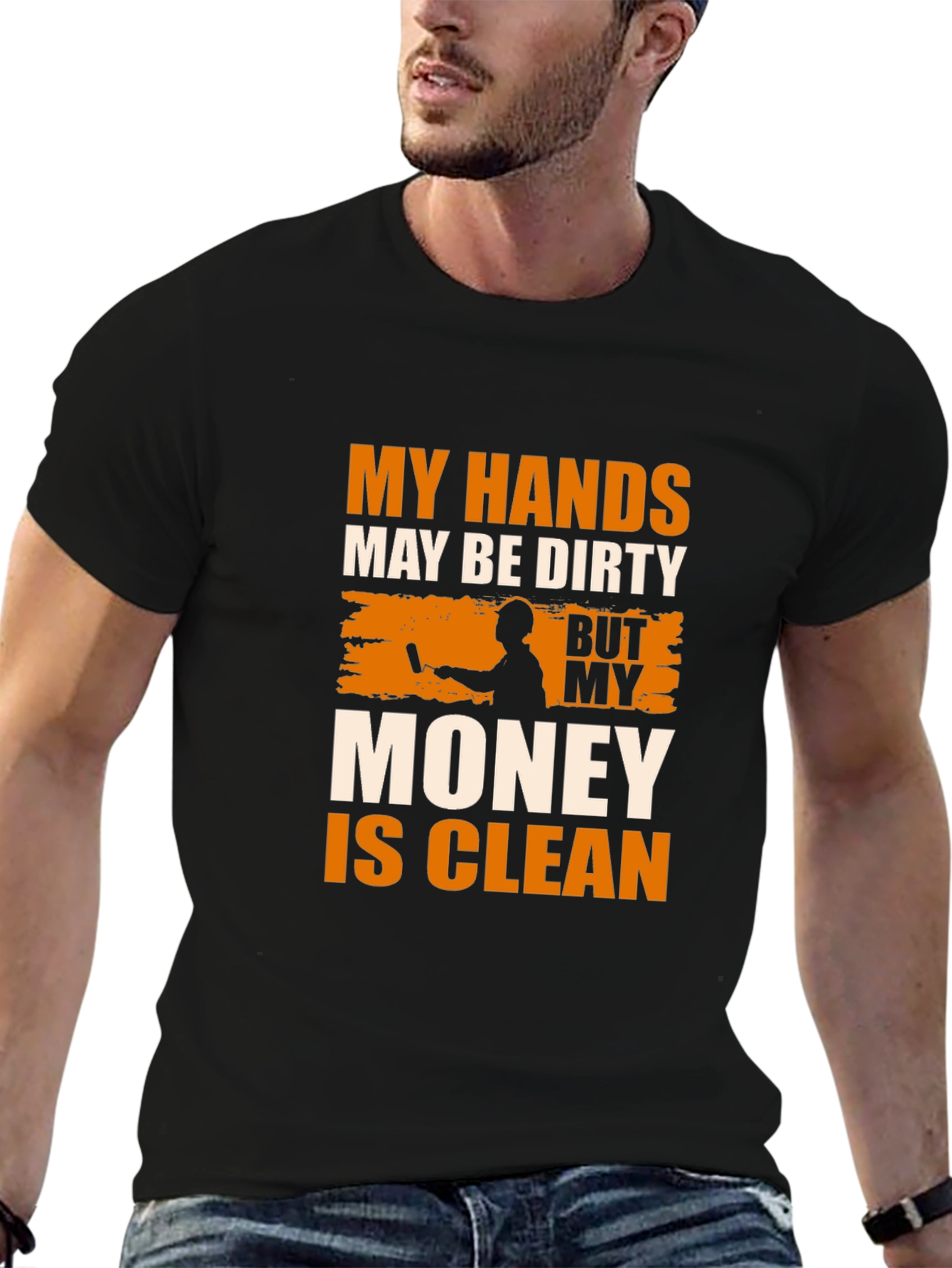 Dirty Hands Clean Money Mens T-Shirt