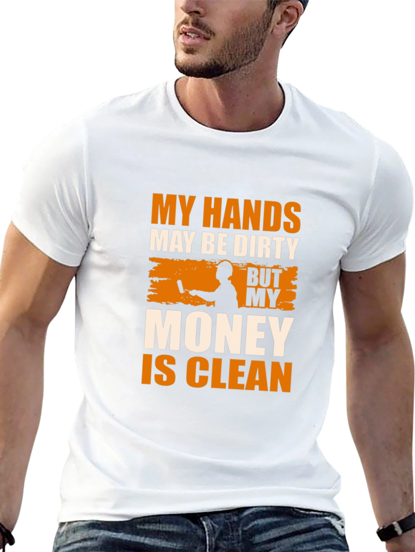 Dirty Hands Clean Money Mens T-Shirt