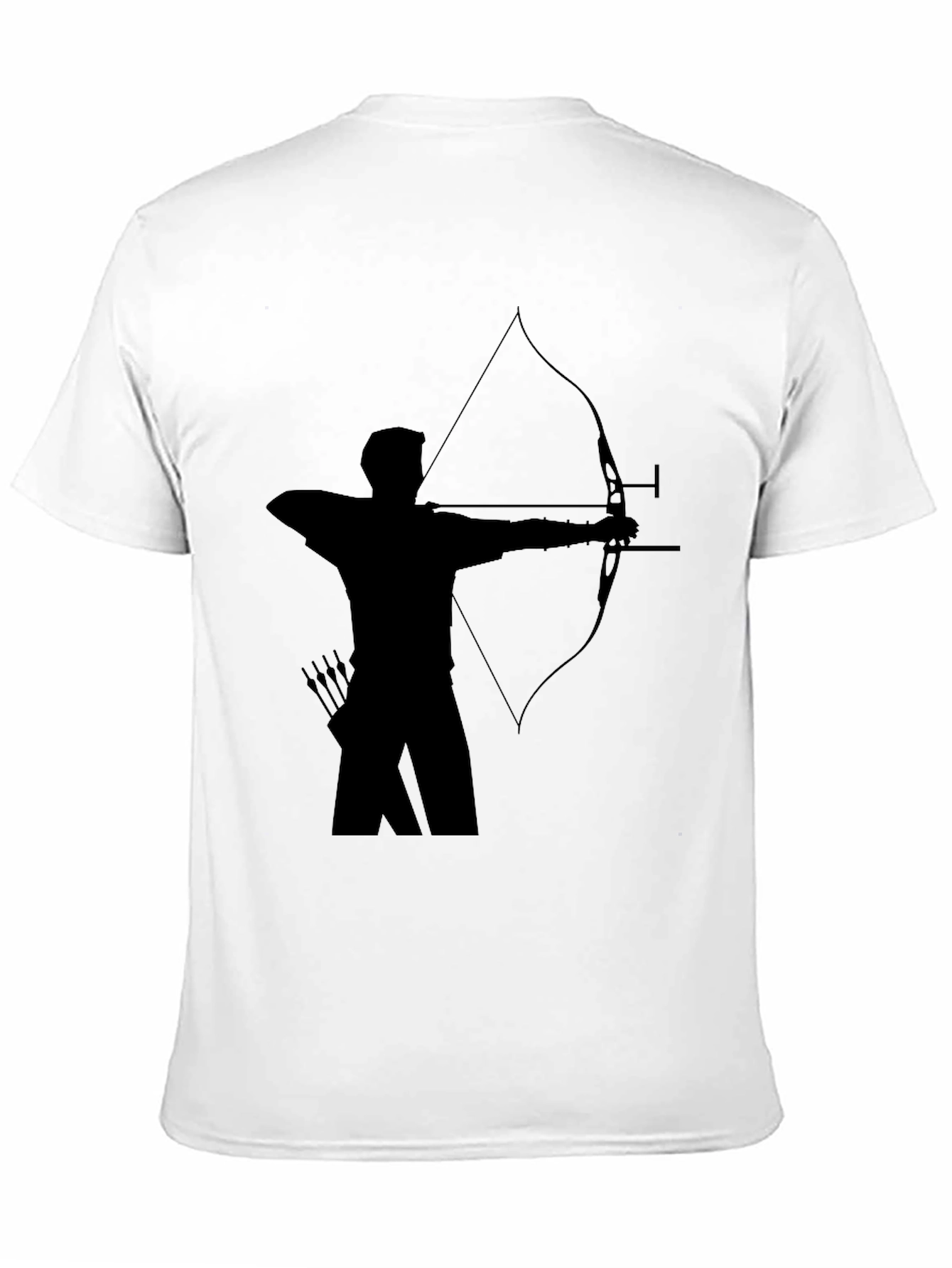 Archer Silhouette Black T-Shirt